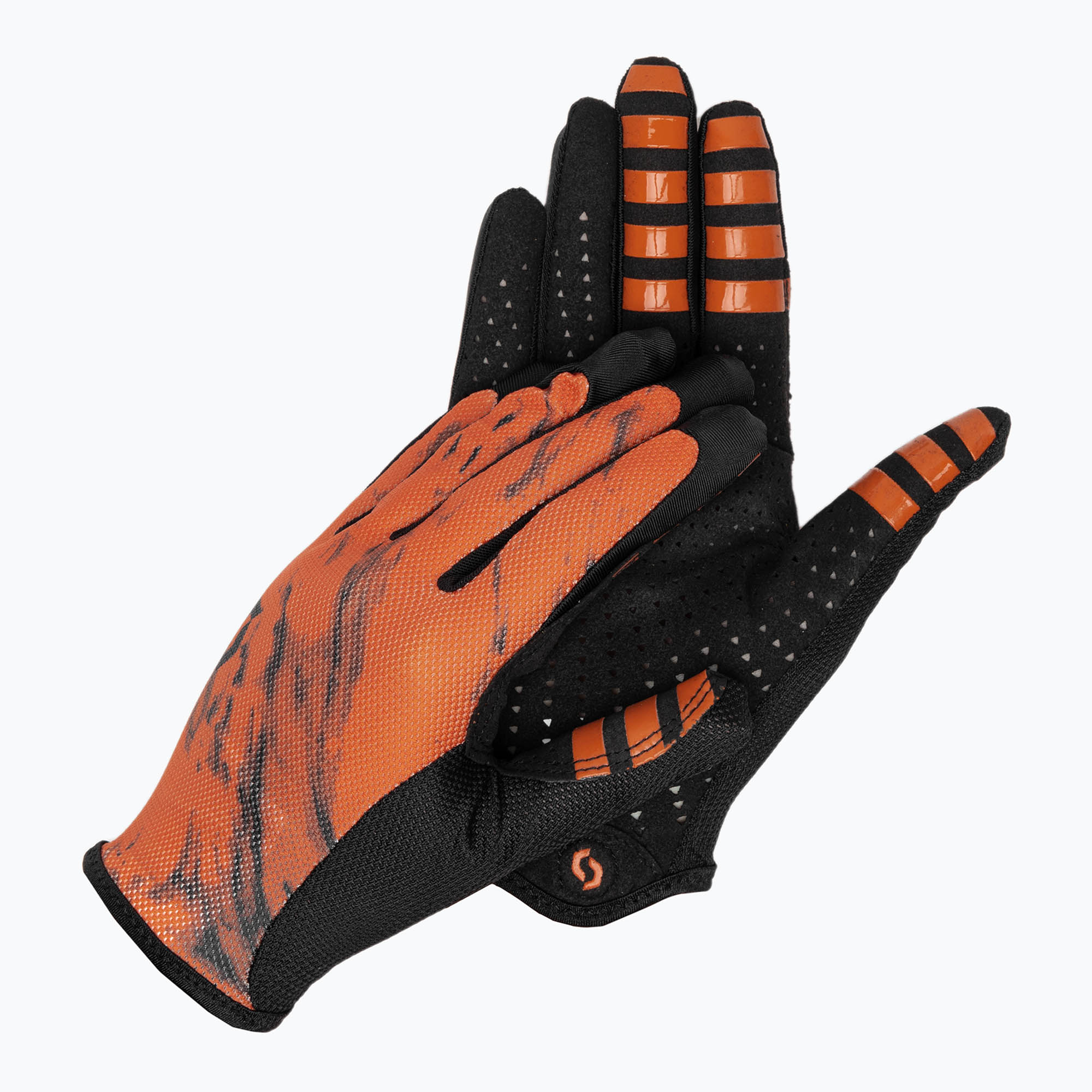 Men's cycling gloves SCOTT Traction braze orange/black (L)
