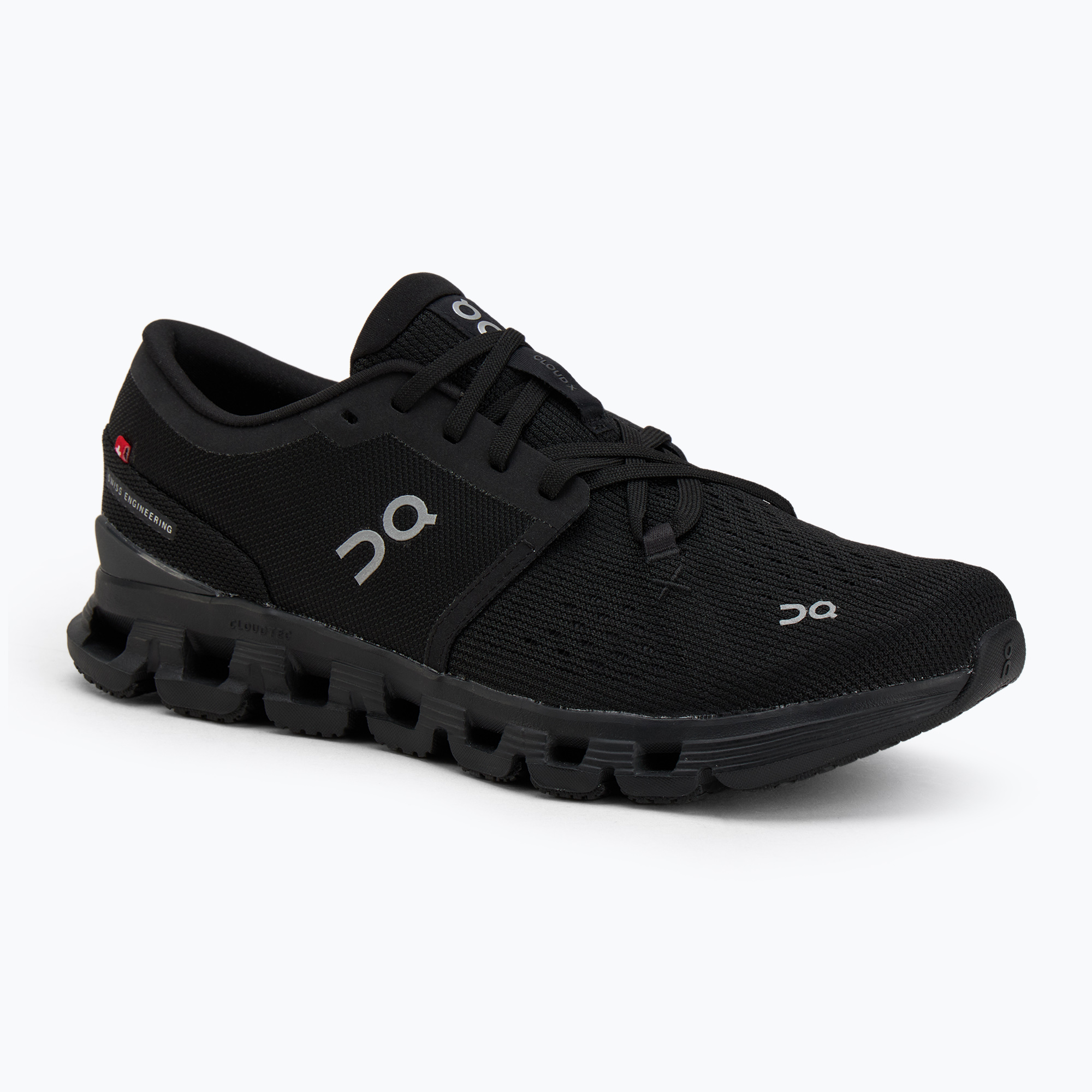 Men's running shoes On Running Cloud X 4 black/eclipse