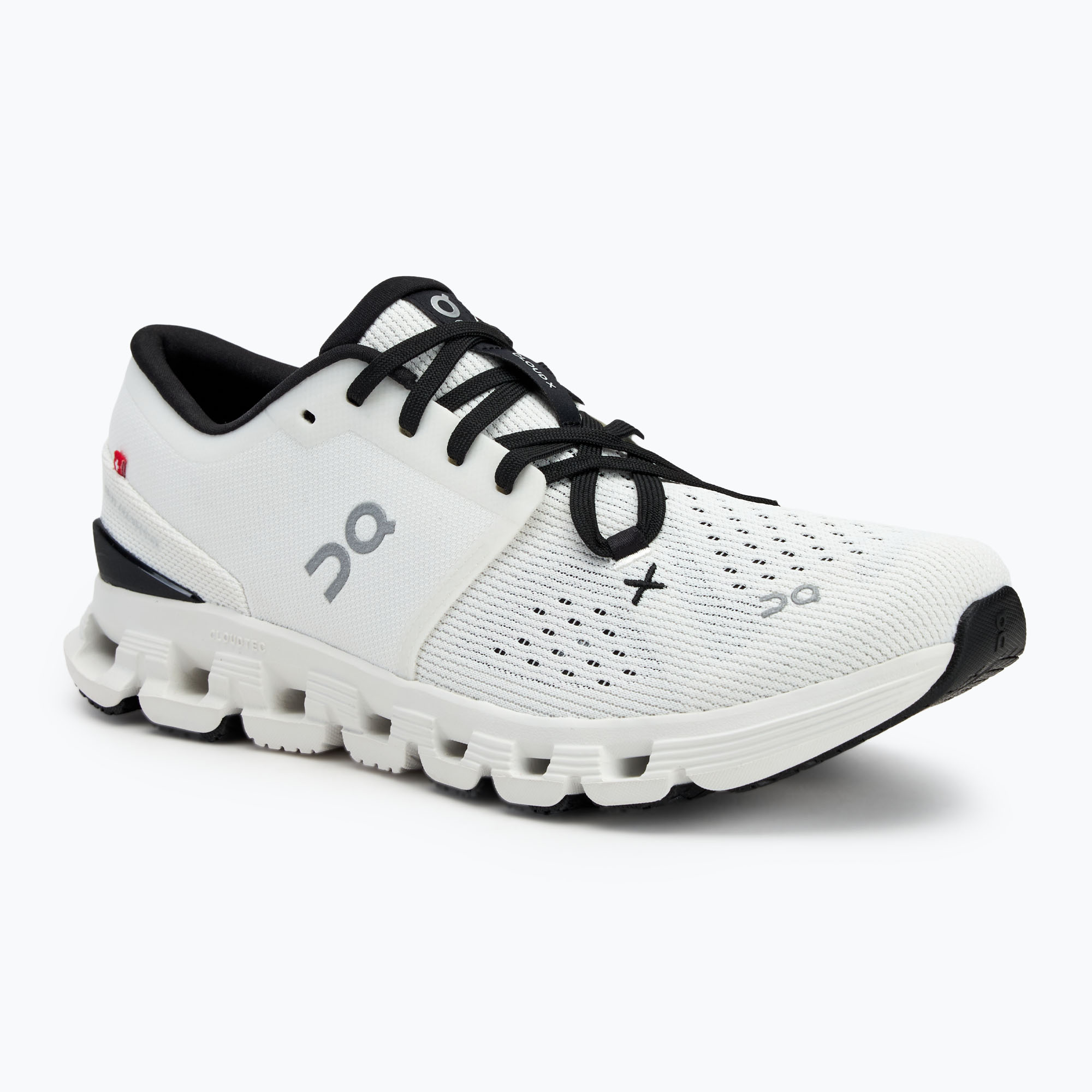 Men's On Running Cloud X 4 ivory/black running shoes (44.5 EU)