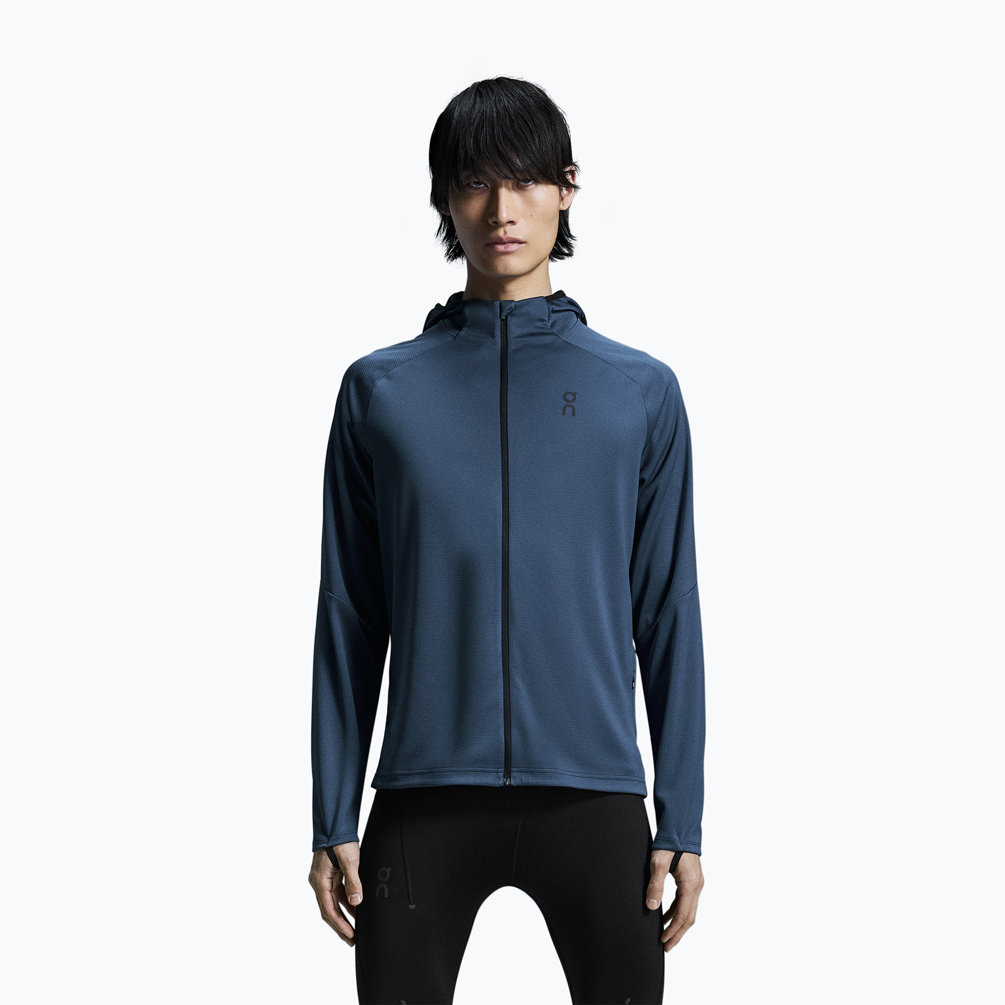 Men's On Running Climate Zip Hoodie blue (L)