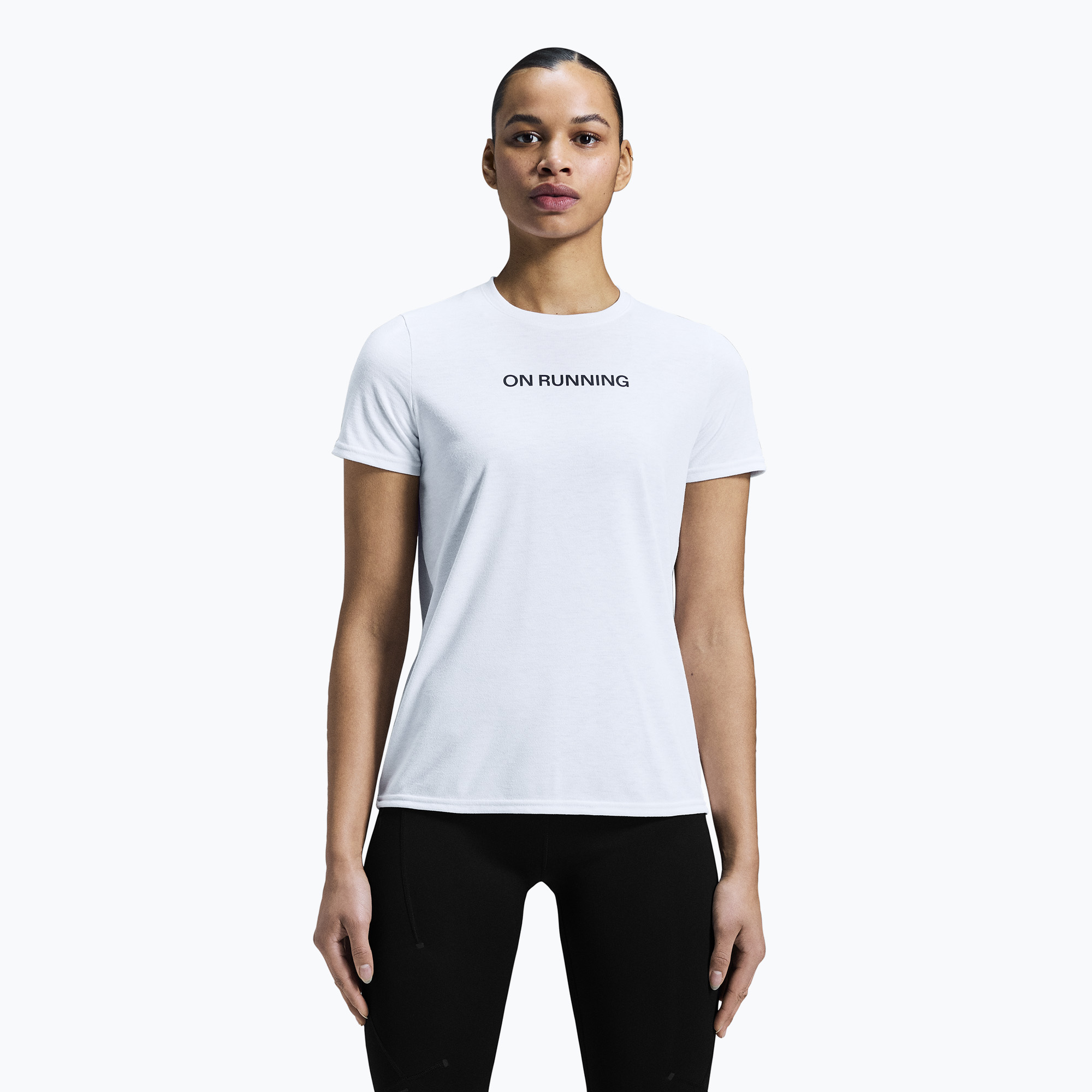 Women's running T-shirt On Running On Run-T white