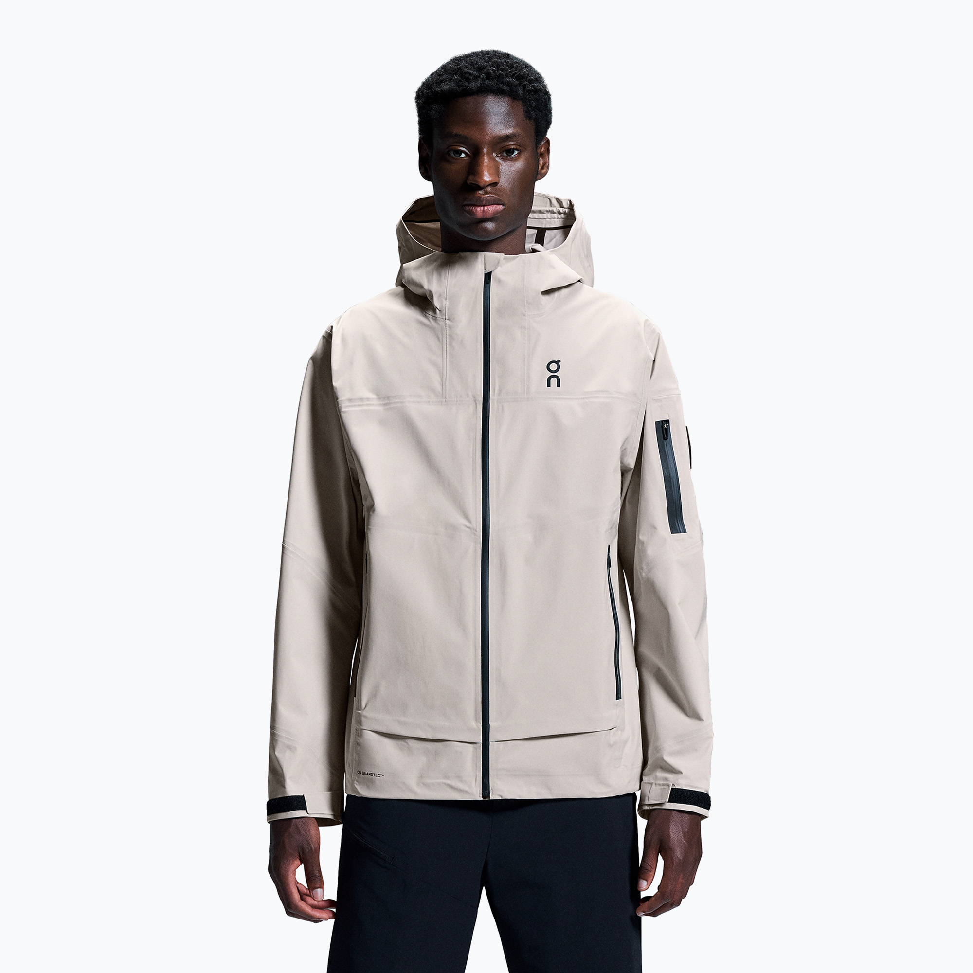 Men's On Running Trek sand jacket (XL)