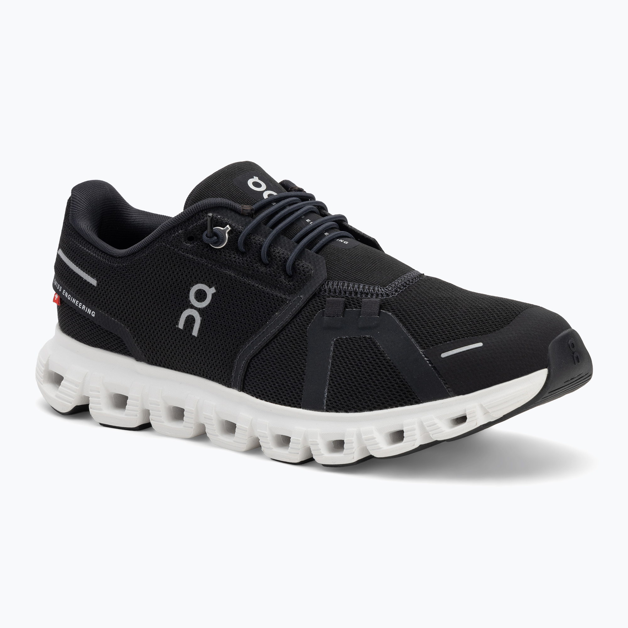 Men's shoes On Running Cloud 6 black/white (40.5 EU)