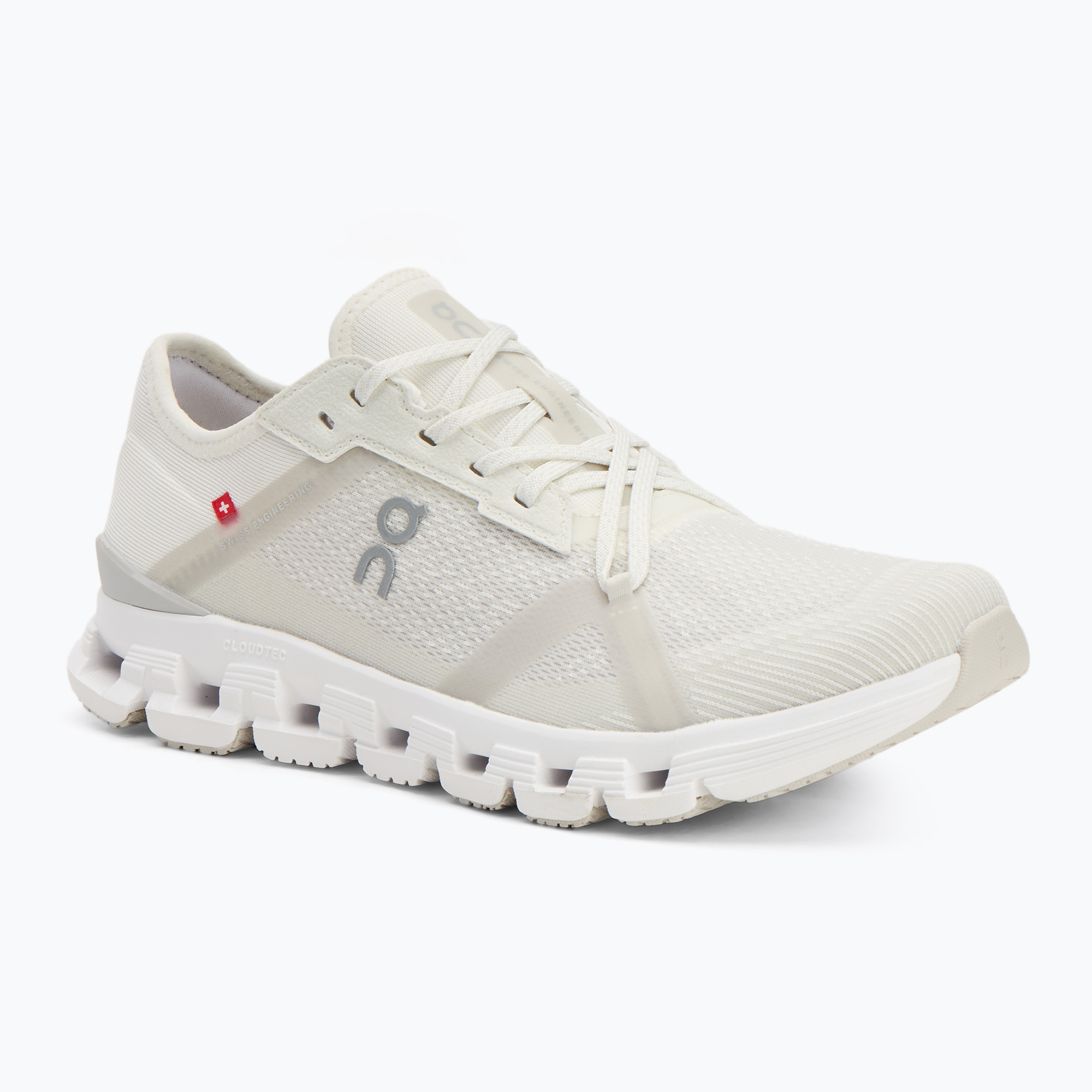 Women's training shoes On Running Cloud X 4 AD white/wolf (40 EU)
