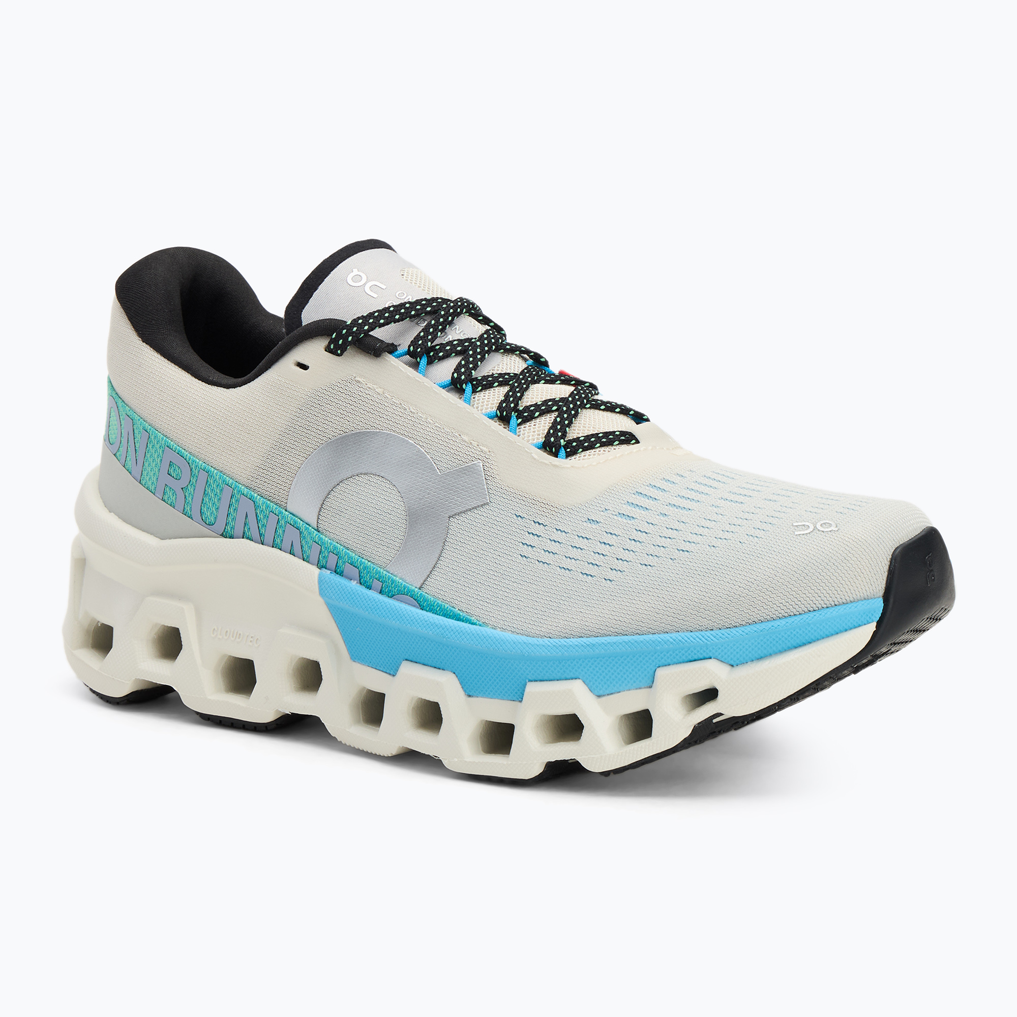 Women's running shoes On Running Cloudmonster 2 cream/horizon (37.5 EU)