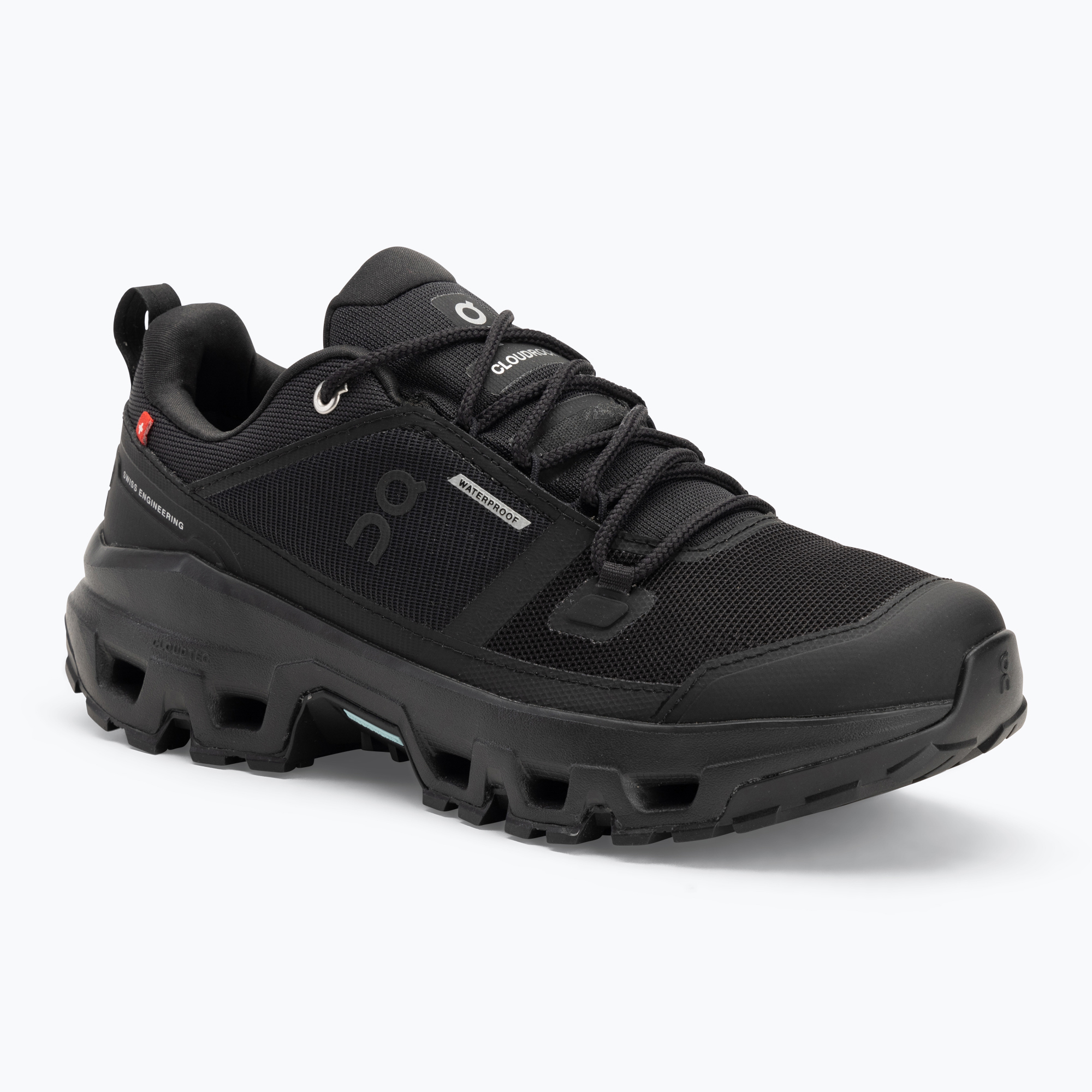 Men's shoes On Running Cloudrock Low Waterproof black/black (42 EU)