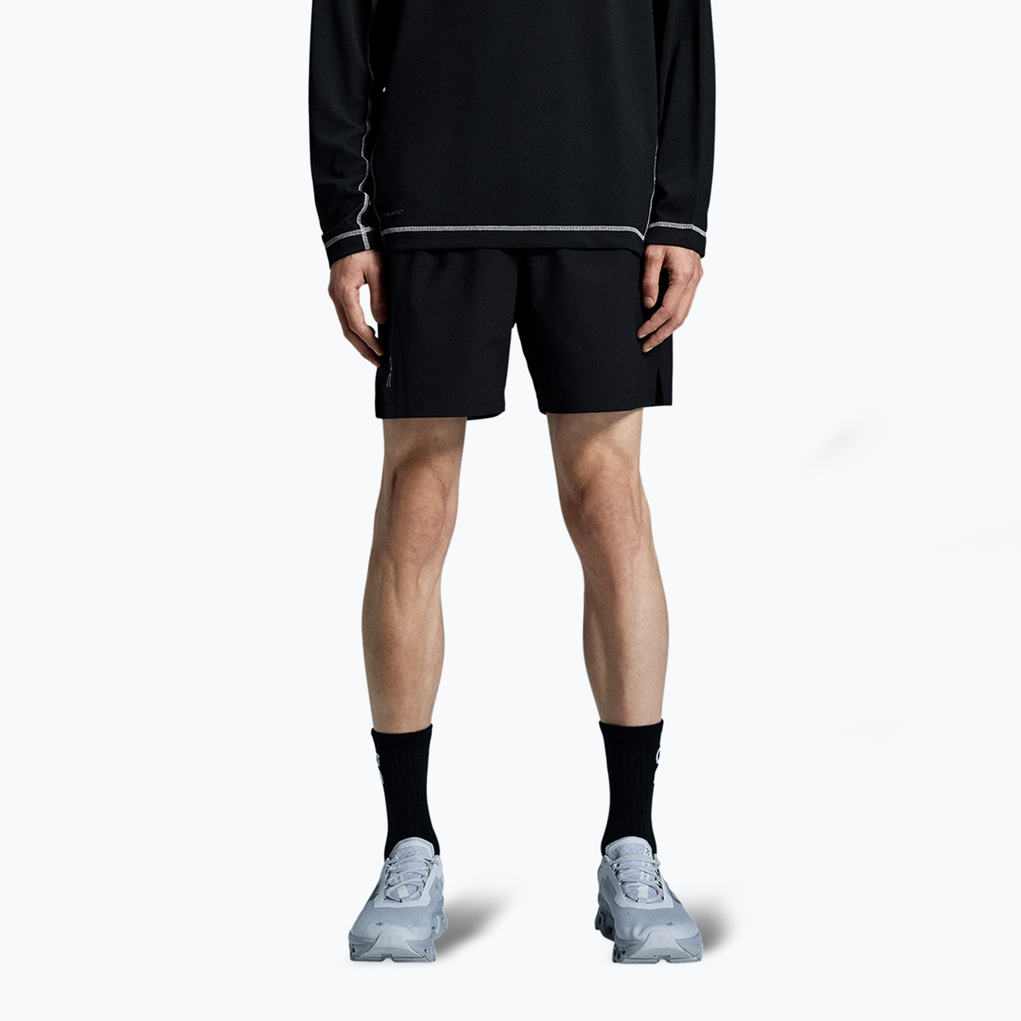 Men's running shorts On Running 5" Core black (L)