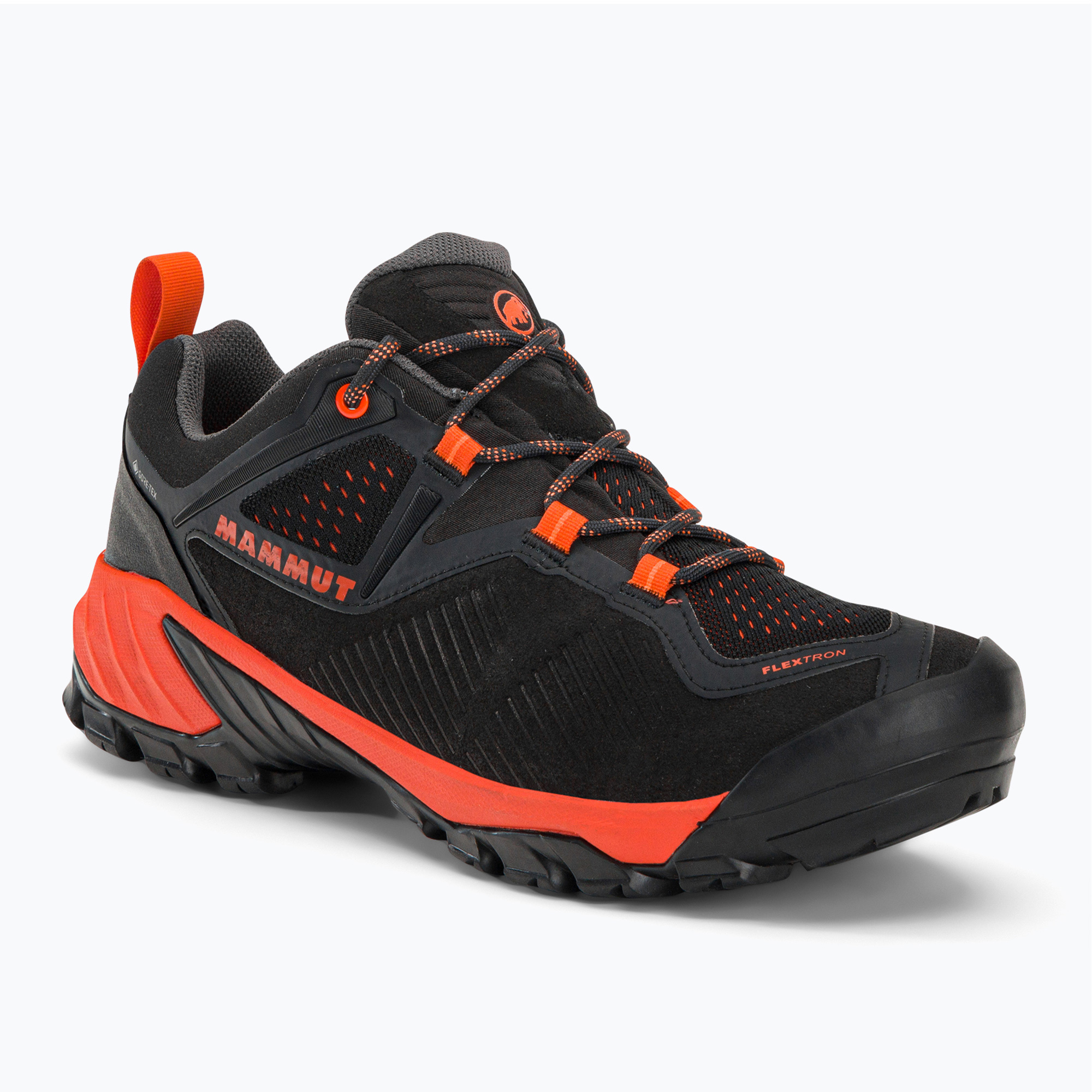 Mammut Sapuen Low GTX men's trekking boots black and red (46 2/3 EU)