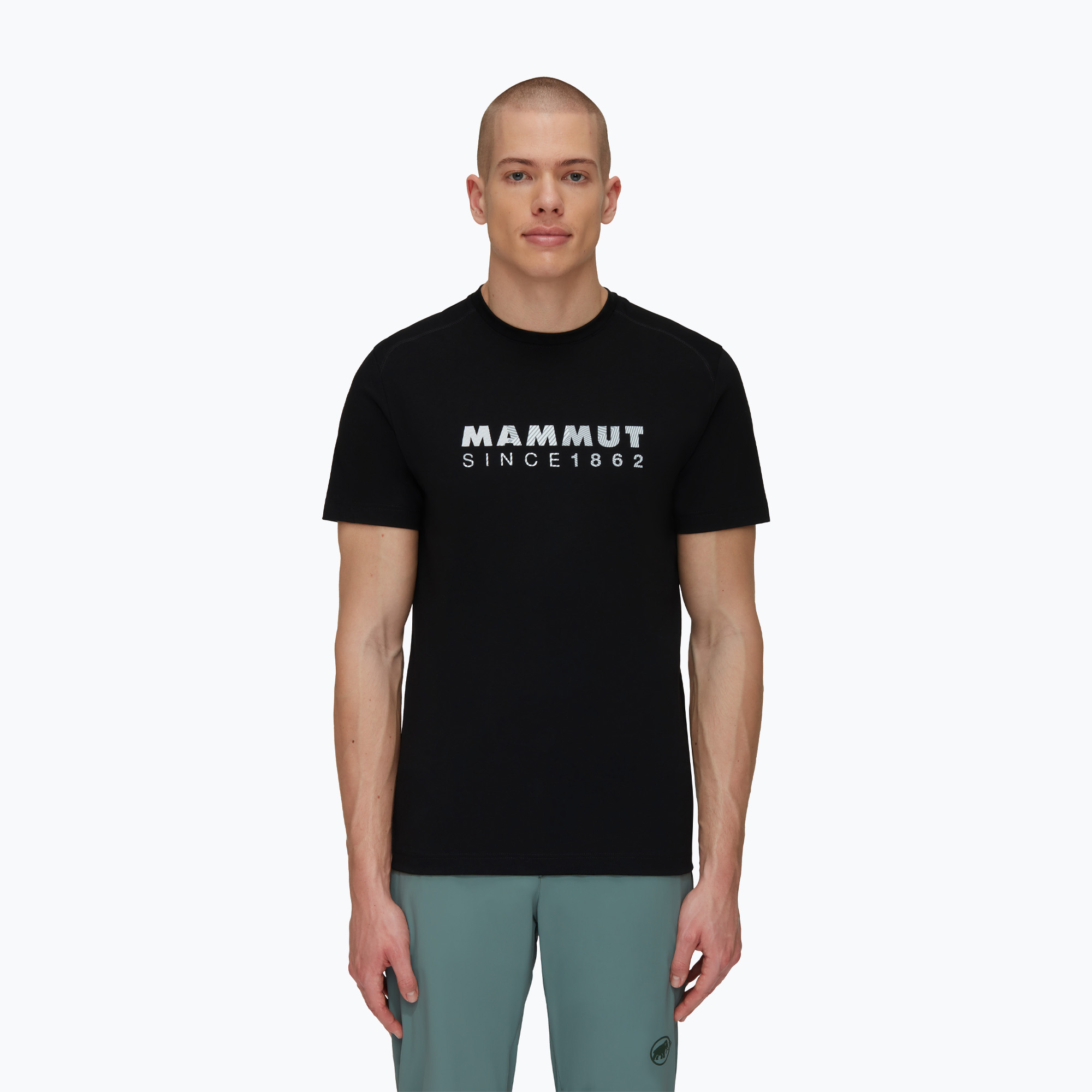 Mammut Trovat Logo men's T-shirt black (M)