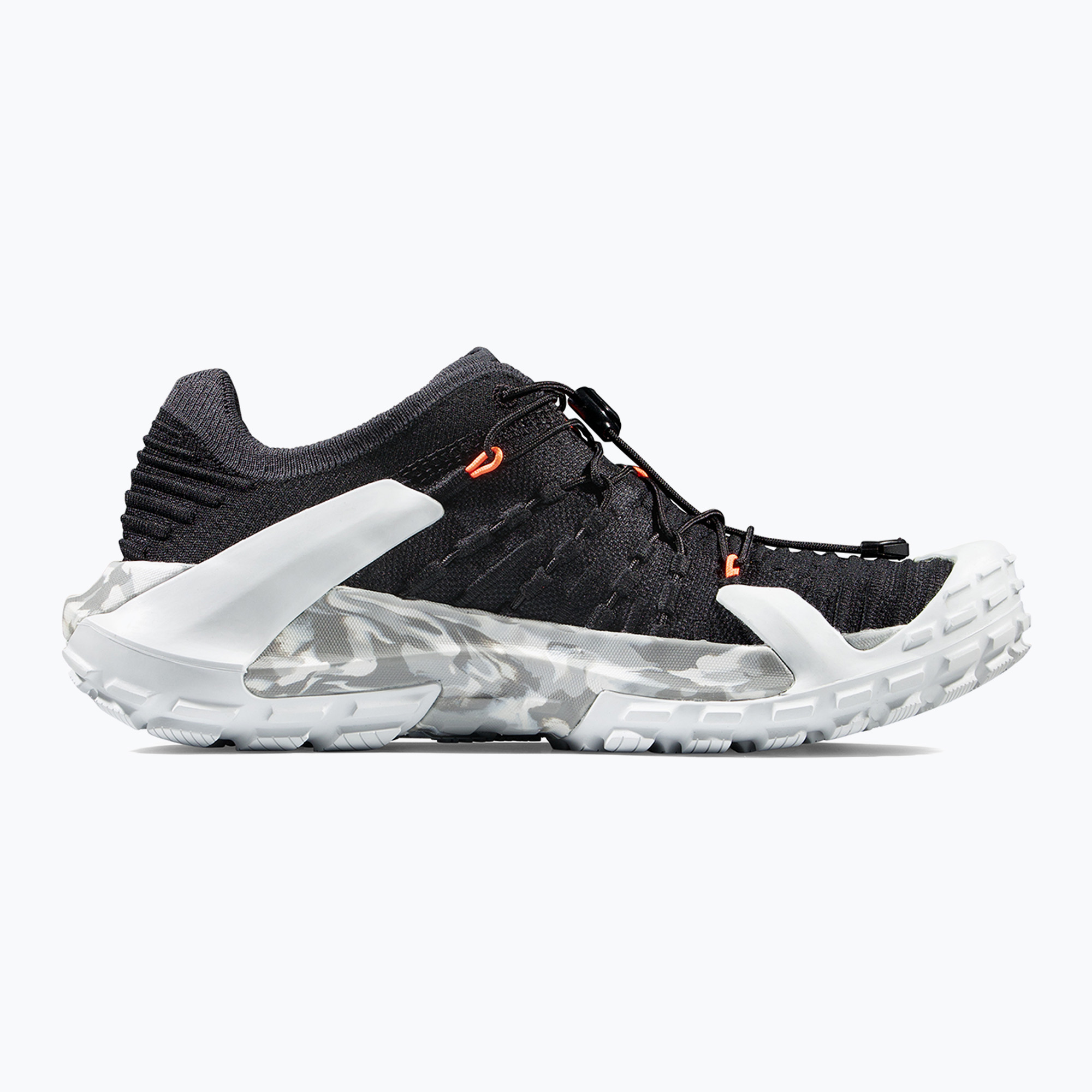 Mammut Hueco Knit II Low black/light ice gray women's approach shoe (42 EU)