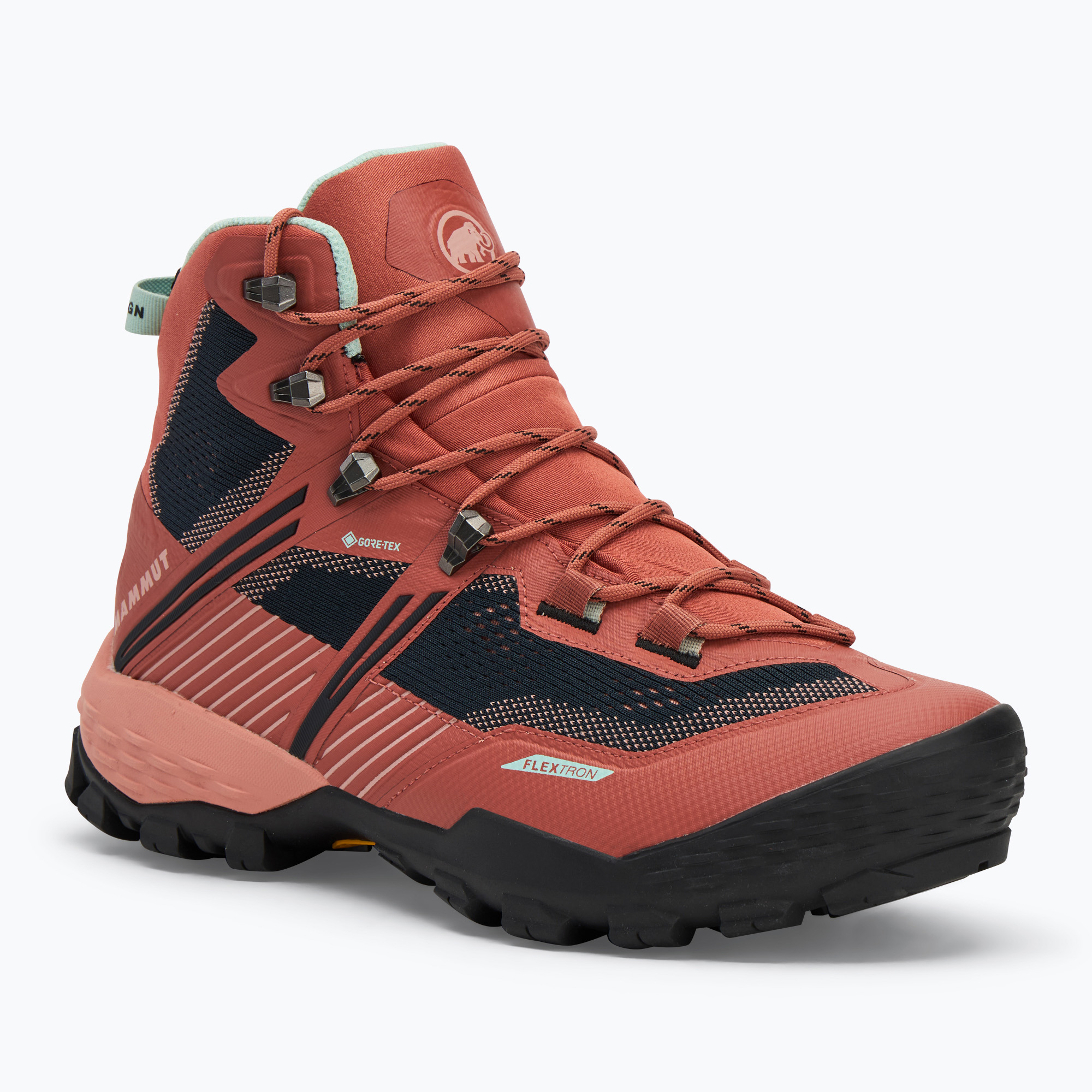 Mammut women's trekking boots Ducan II High GTX brick/ black (36 2/3 EU)