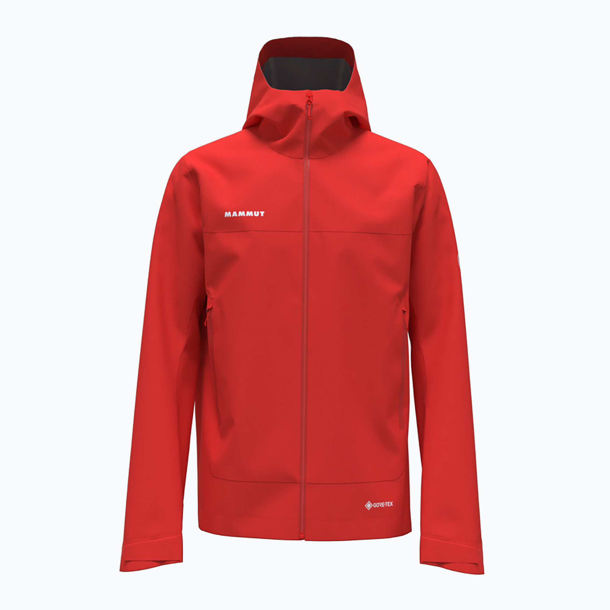 Men's Mammut Crater Light HS Hooded Rain Jacket red (XL)