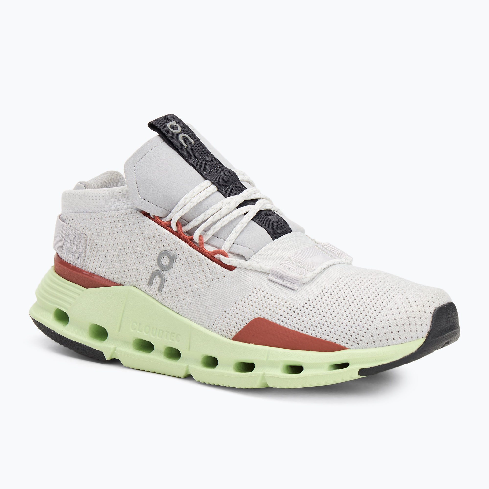 Women's running shoes On Running Cloudnova white/limelight (38.5 EU)