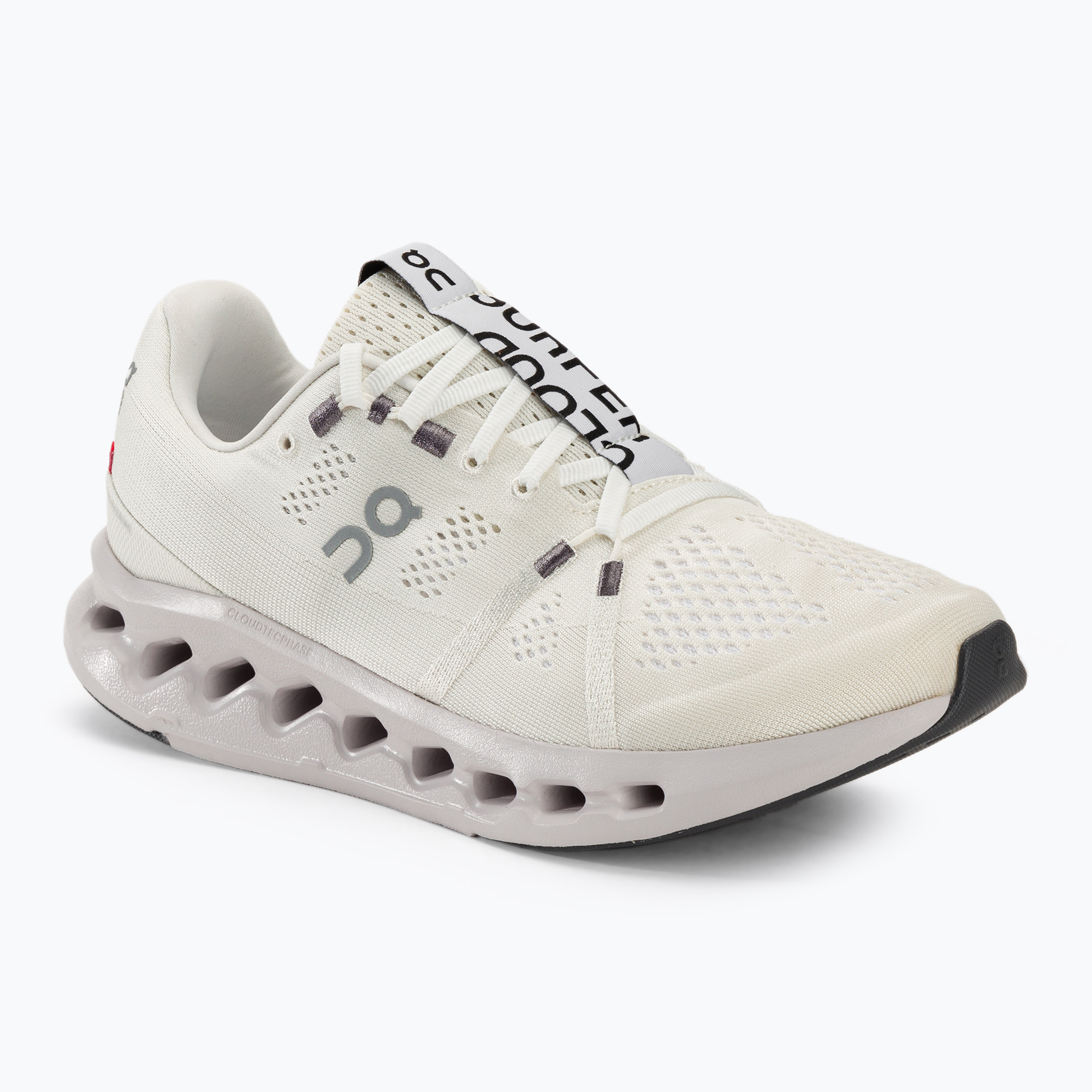 Men's On Running Cloudsurfer white/frost running shoes (47.5 EU)
