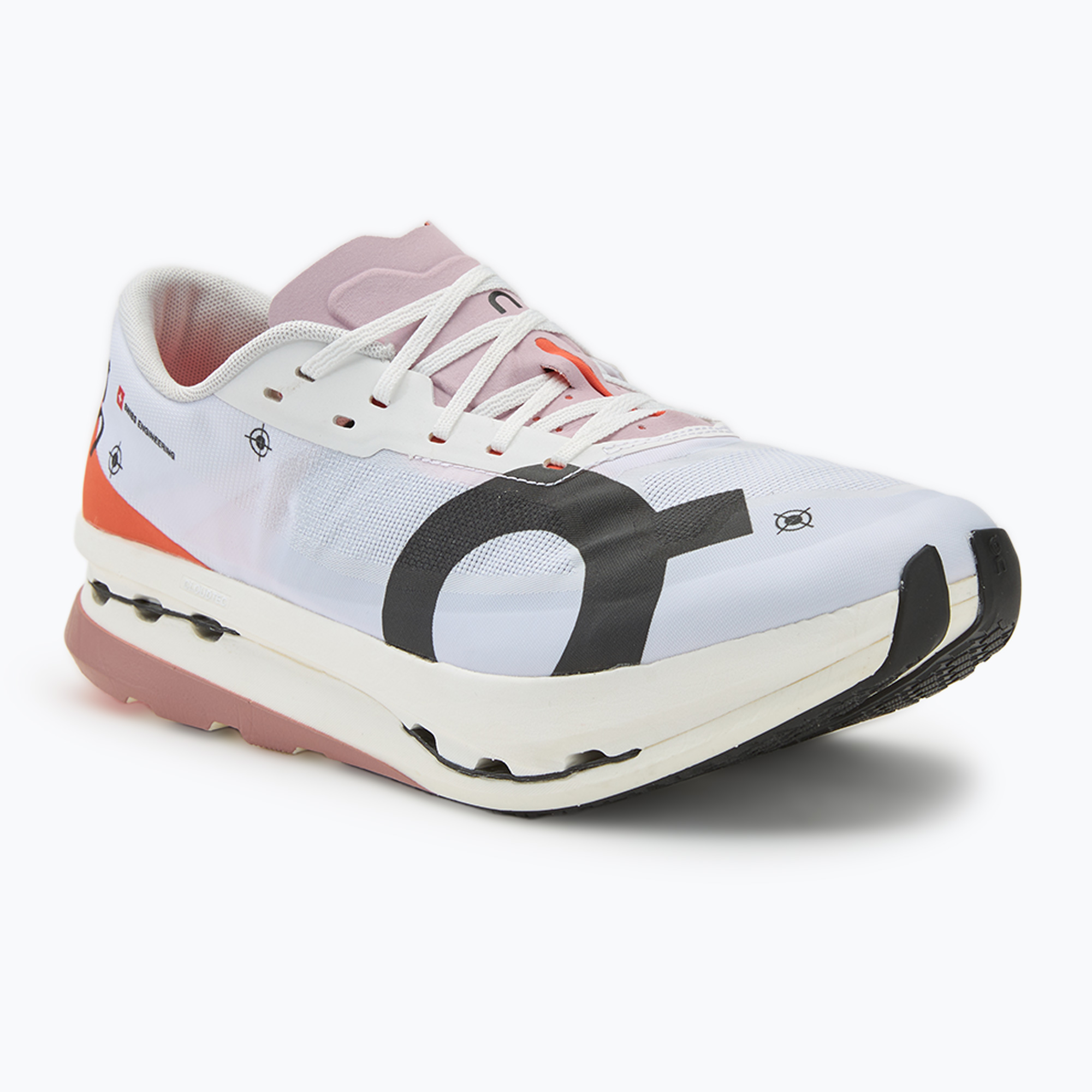 Men's On Running Cloudboom Echo 3 white/flame running shoes (41 EU)
