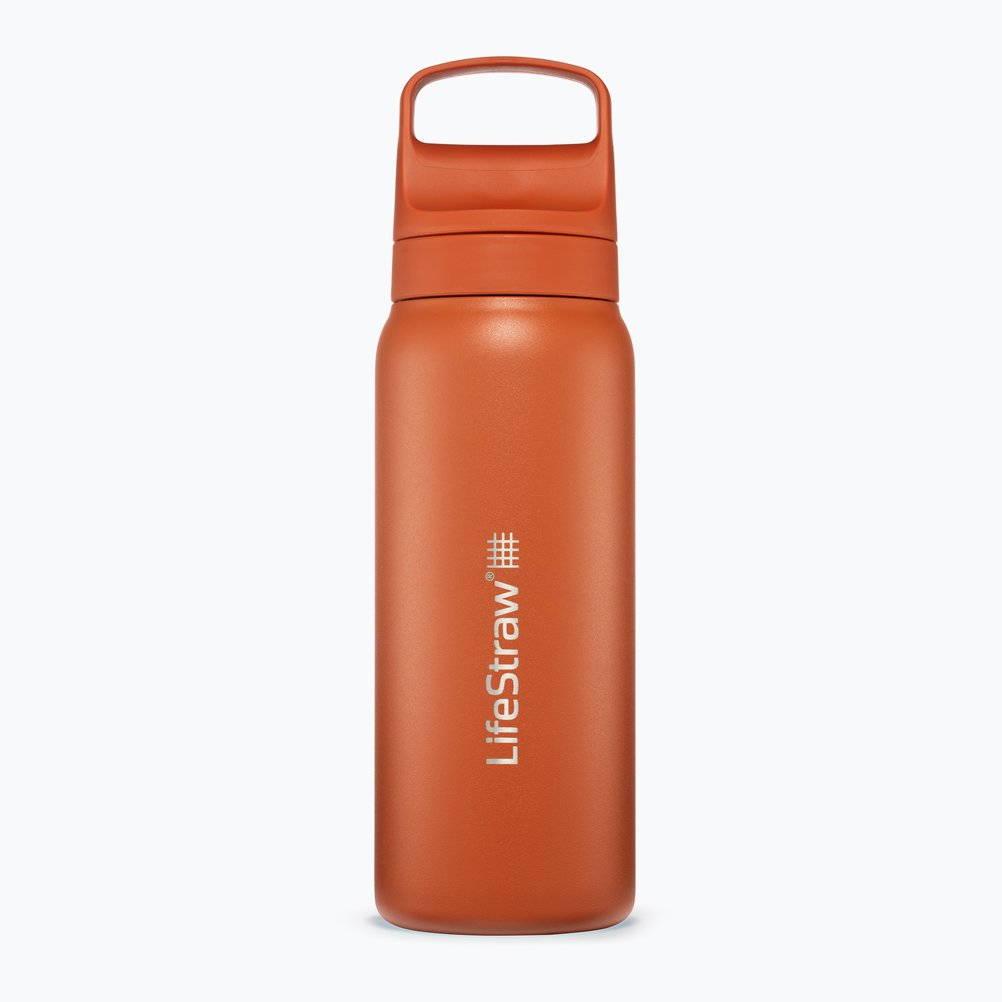Lifestraw Go 2.0 Steel travel bottle with filter 700 ml kyoto orange (700 ml)