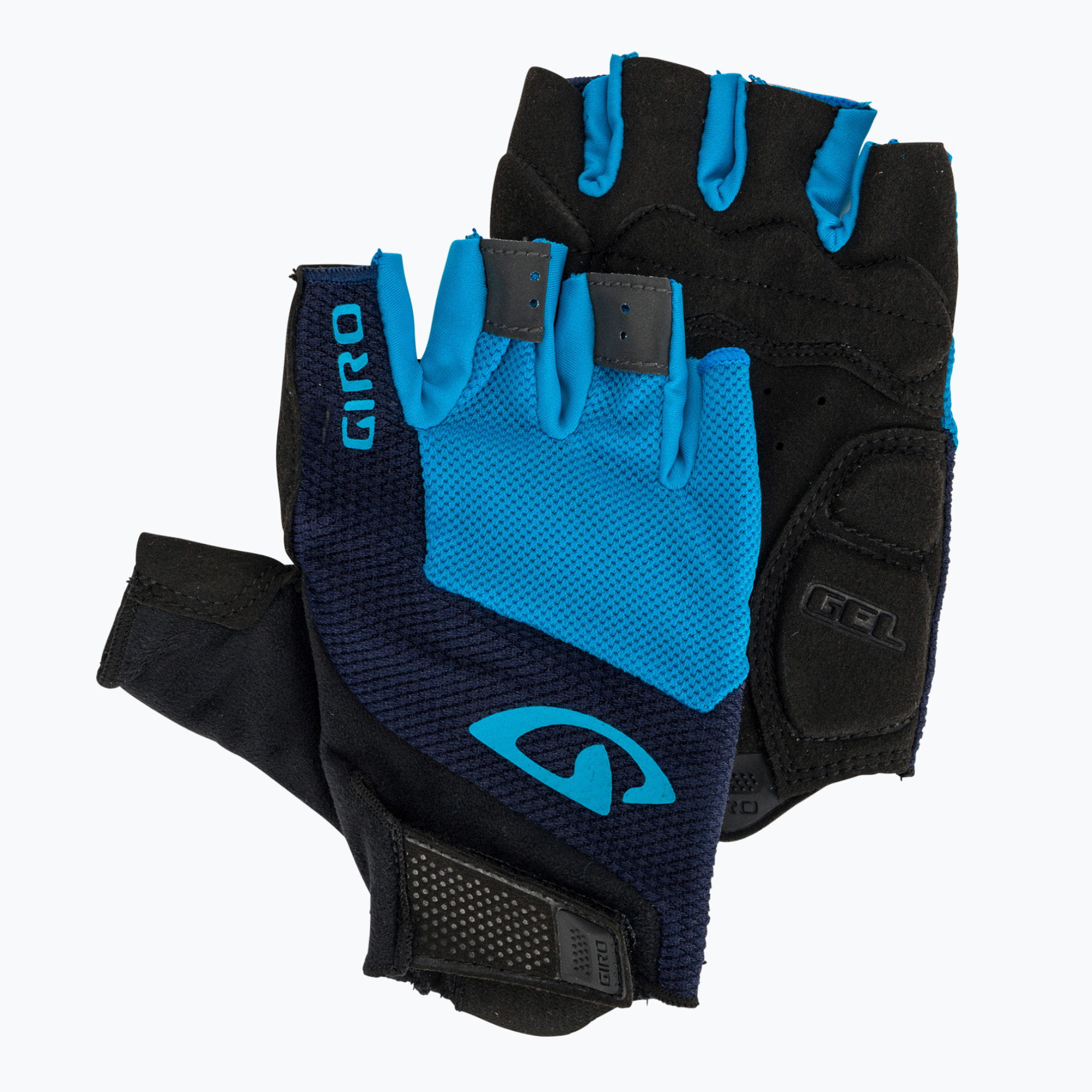 Men's cycling gloves Giro Bravo Gel blue (S)