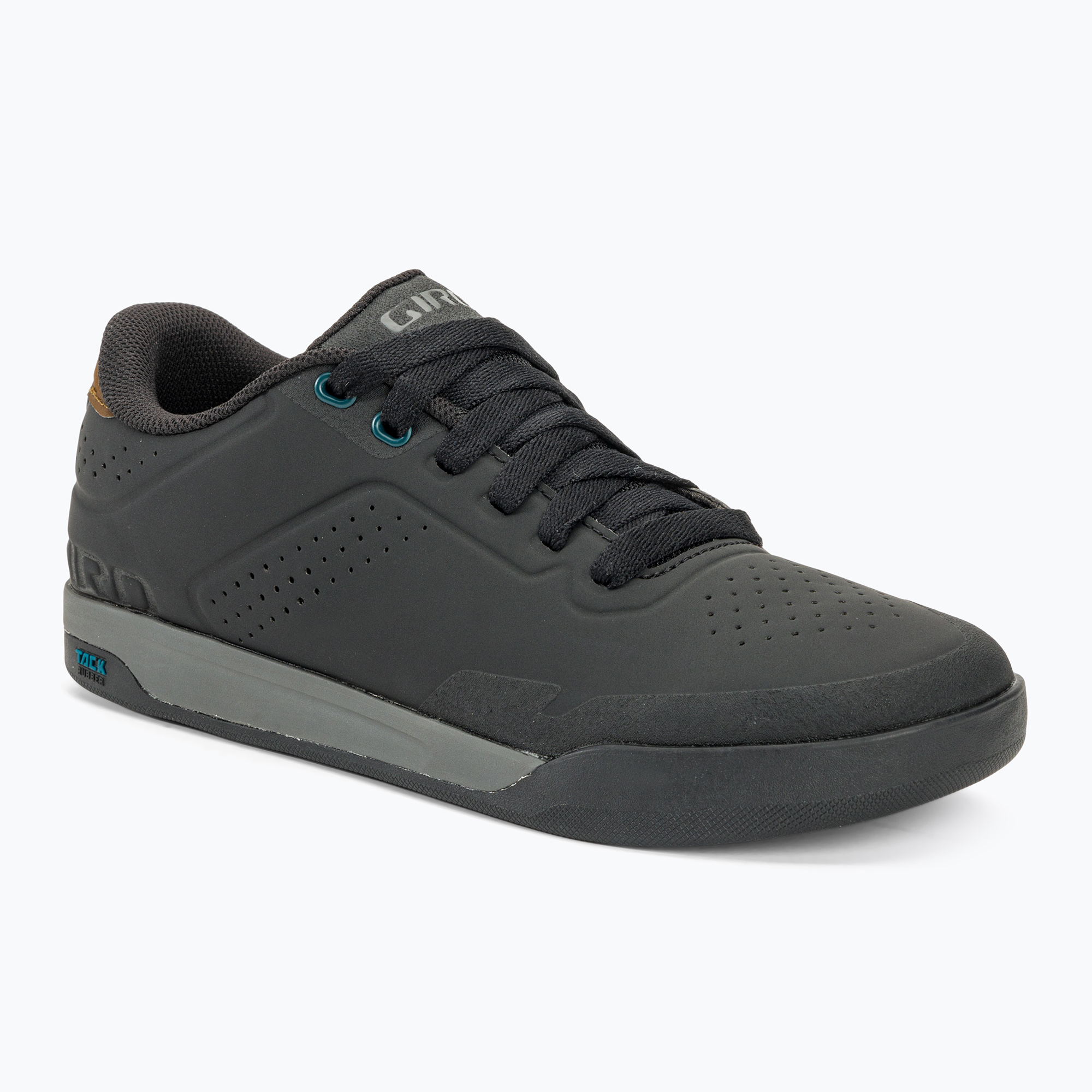Men's platform cycling shoes Giro Latch black dark shadow (41 EU)