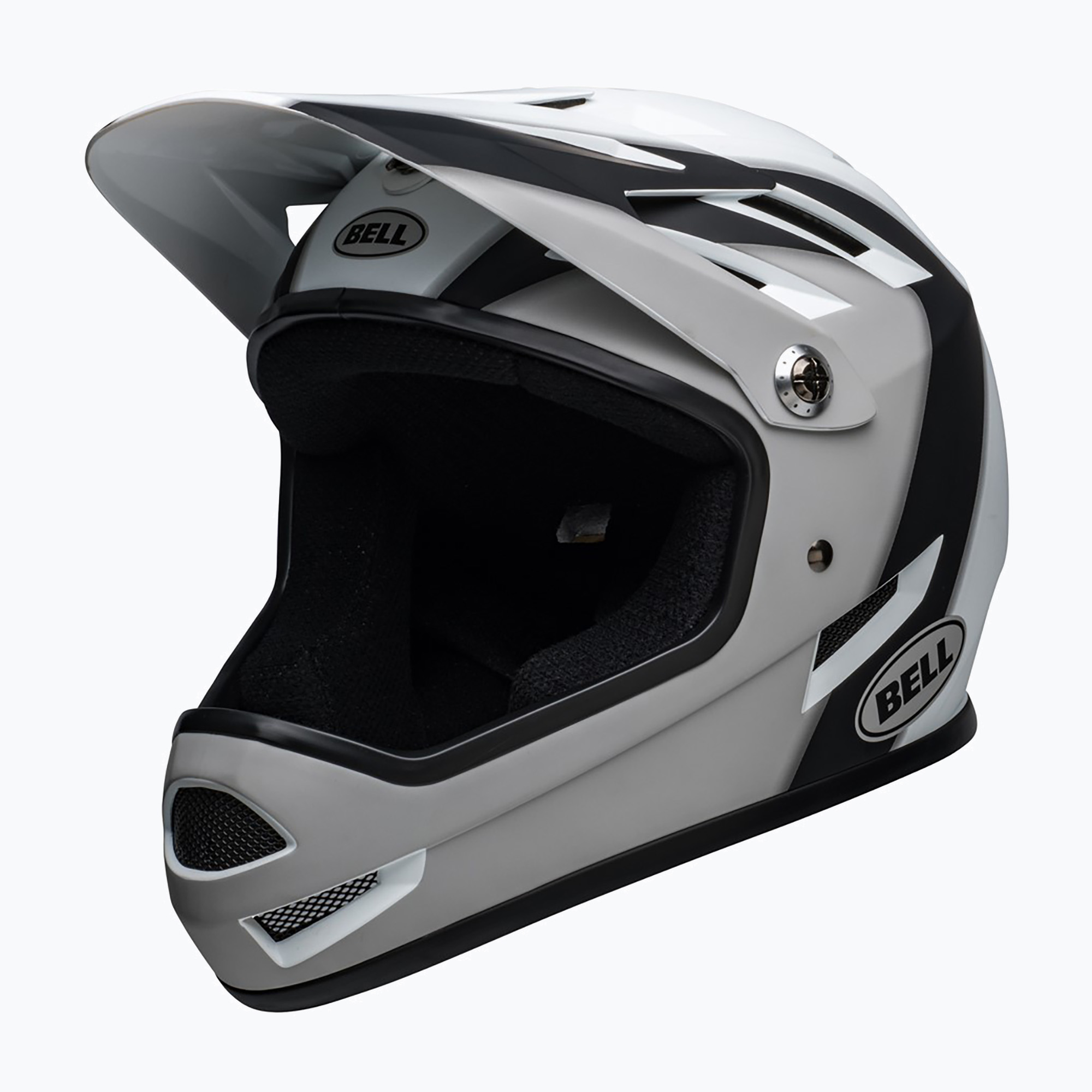 Bell Sanction presences matte black/white bike helmet (48-51 cm)