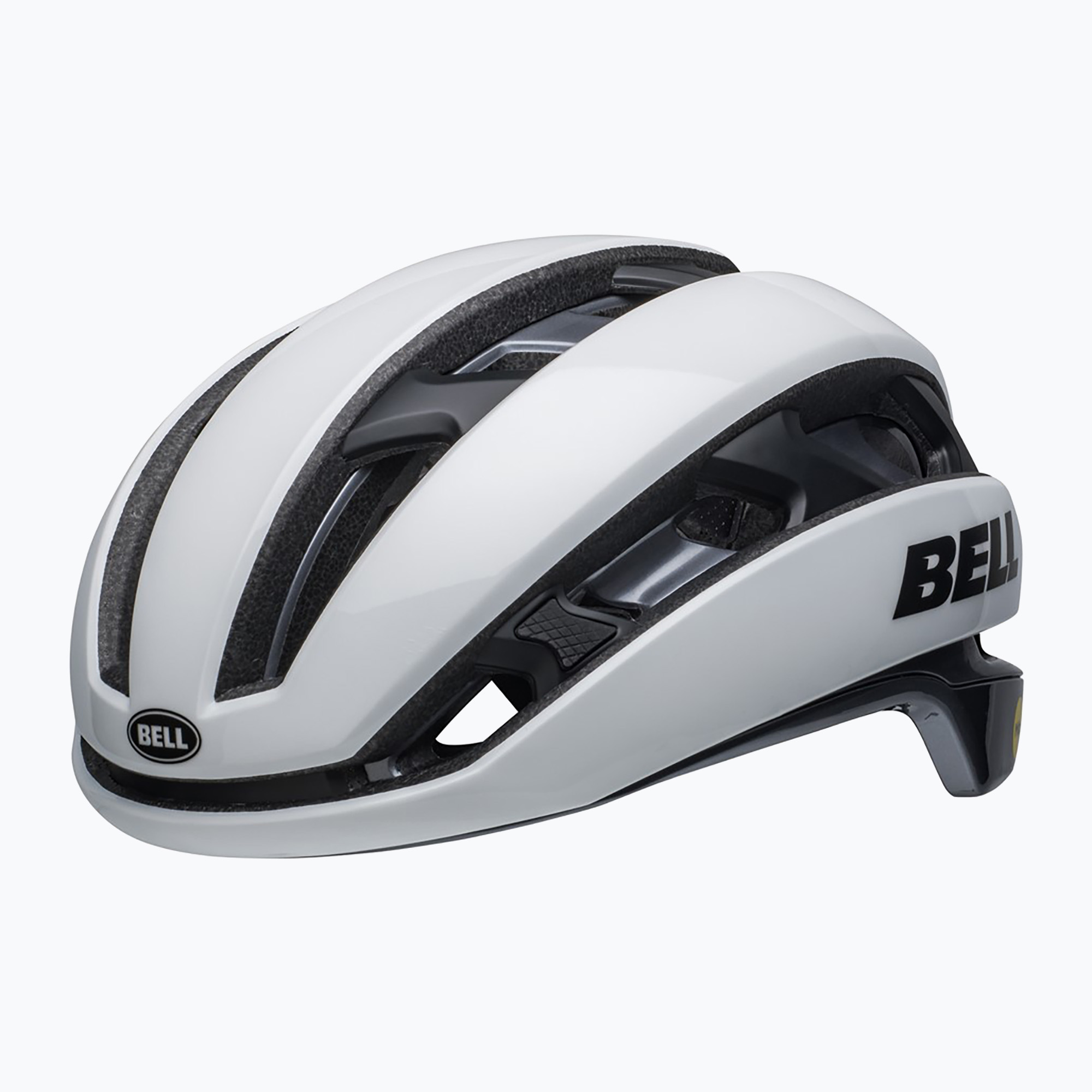 Bell XR MIPS Spherical matte gloss white/black bike helmet (52-56 cm)