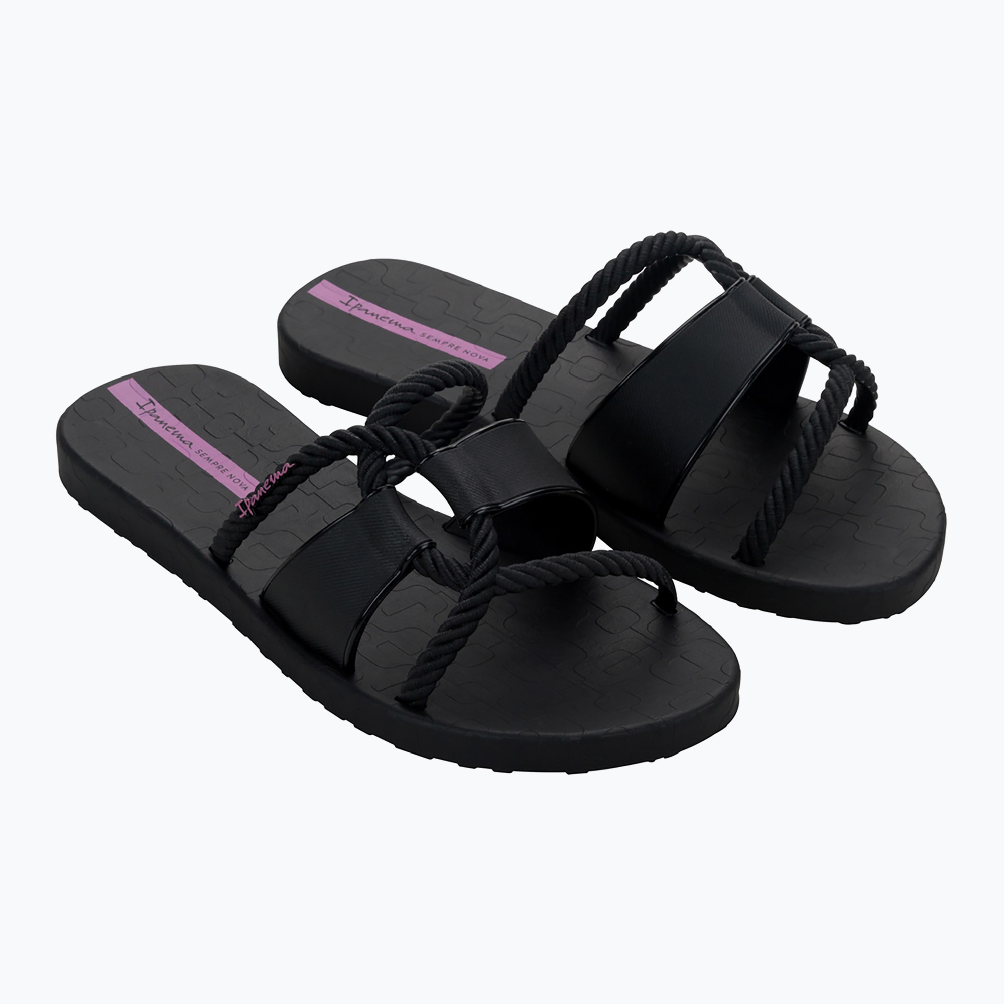 Ipanema Diversa Slide black/lilac women's flip-flops (41.5 EU)