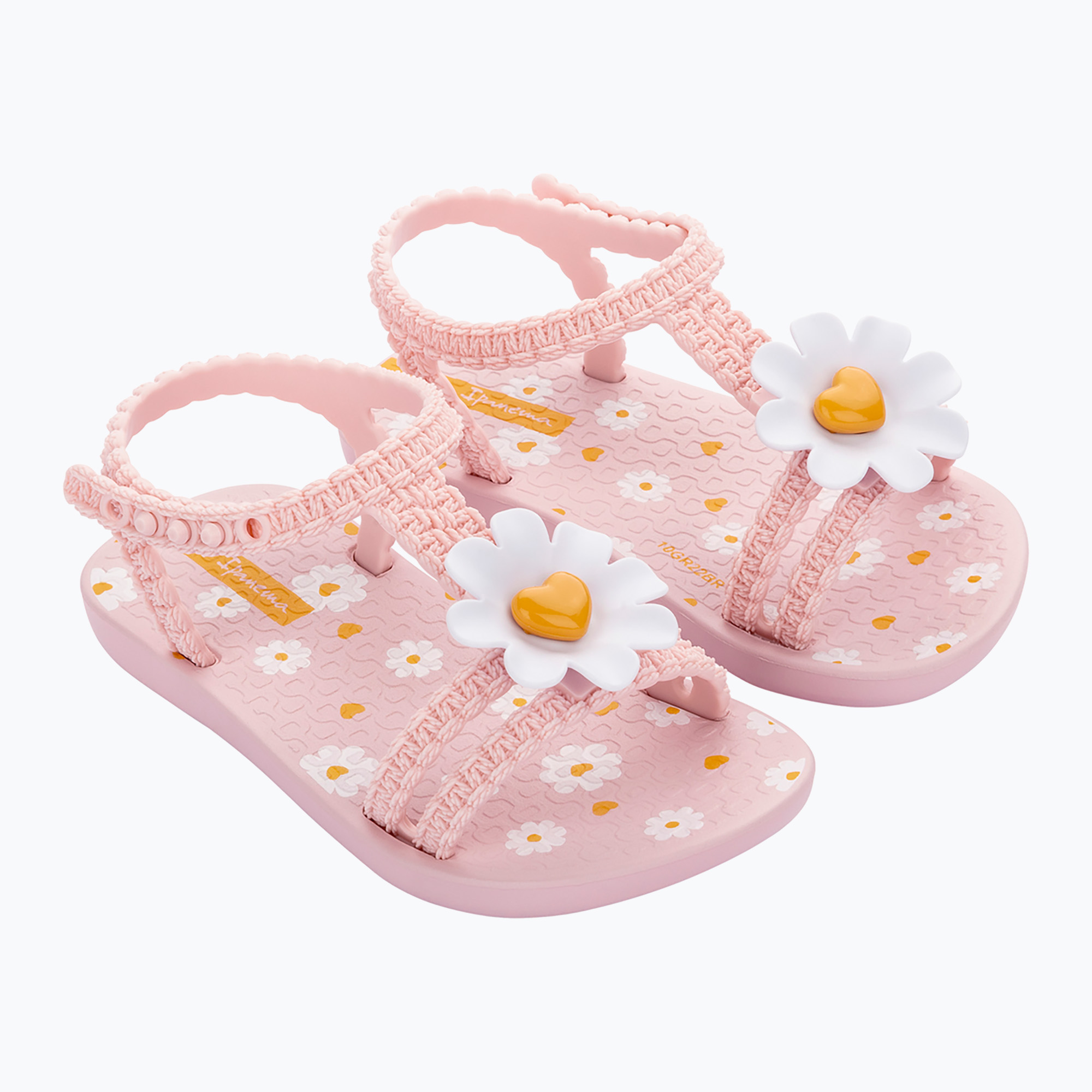 Ipanema Daisy Baby pink/yellow sandals