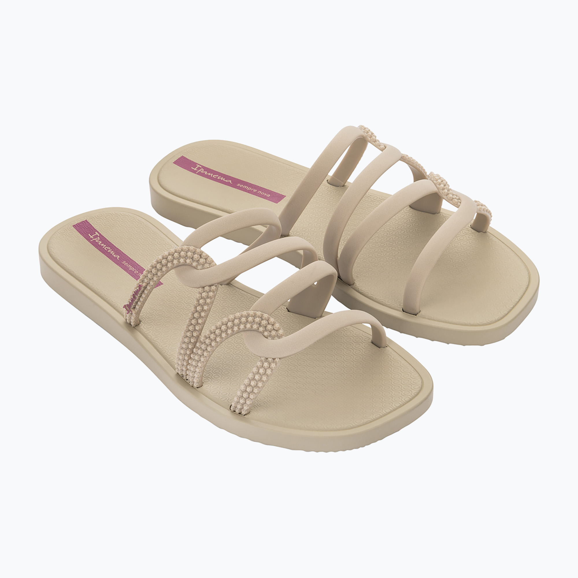 Women's slides Ipanema Solar beige (37 EU)