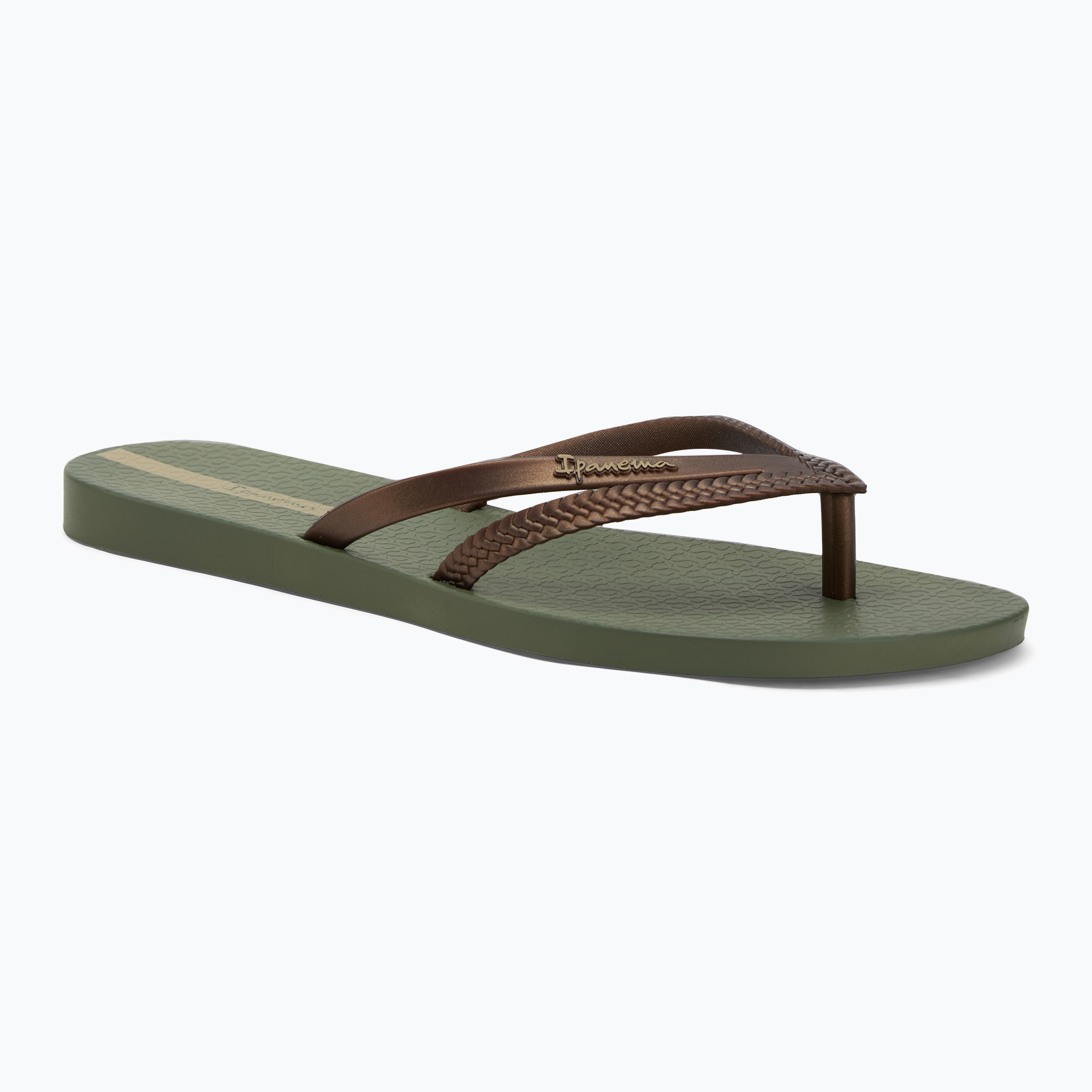 Women's flip-flops Ipanema Bossa green/bronze (41.5 EU)