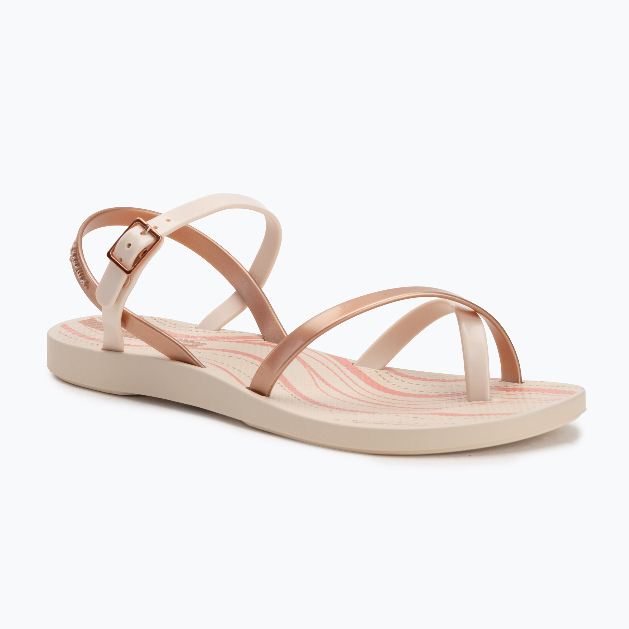 Women's sandals Ipanema Fashion VII beige/metallic pink (37 EU)