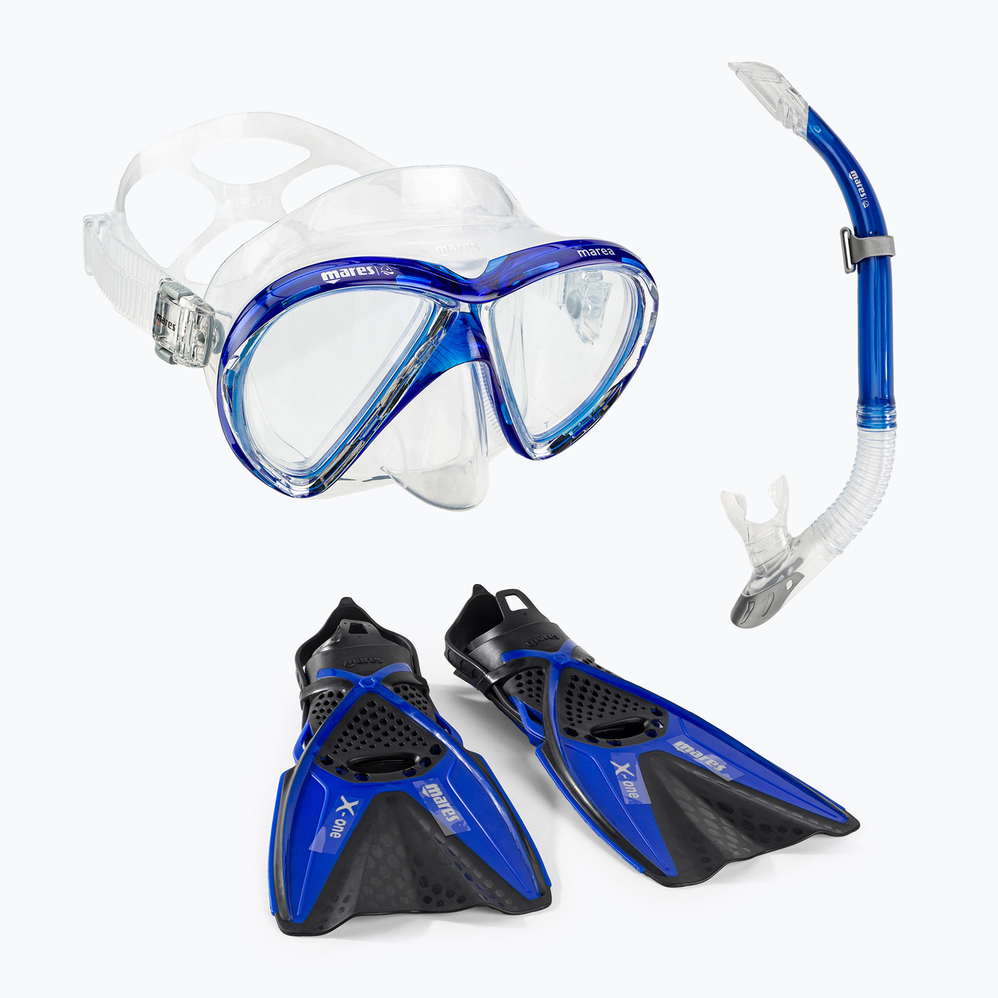 Mares X-One Marea diving set navy blue 410794 (S-M)