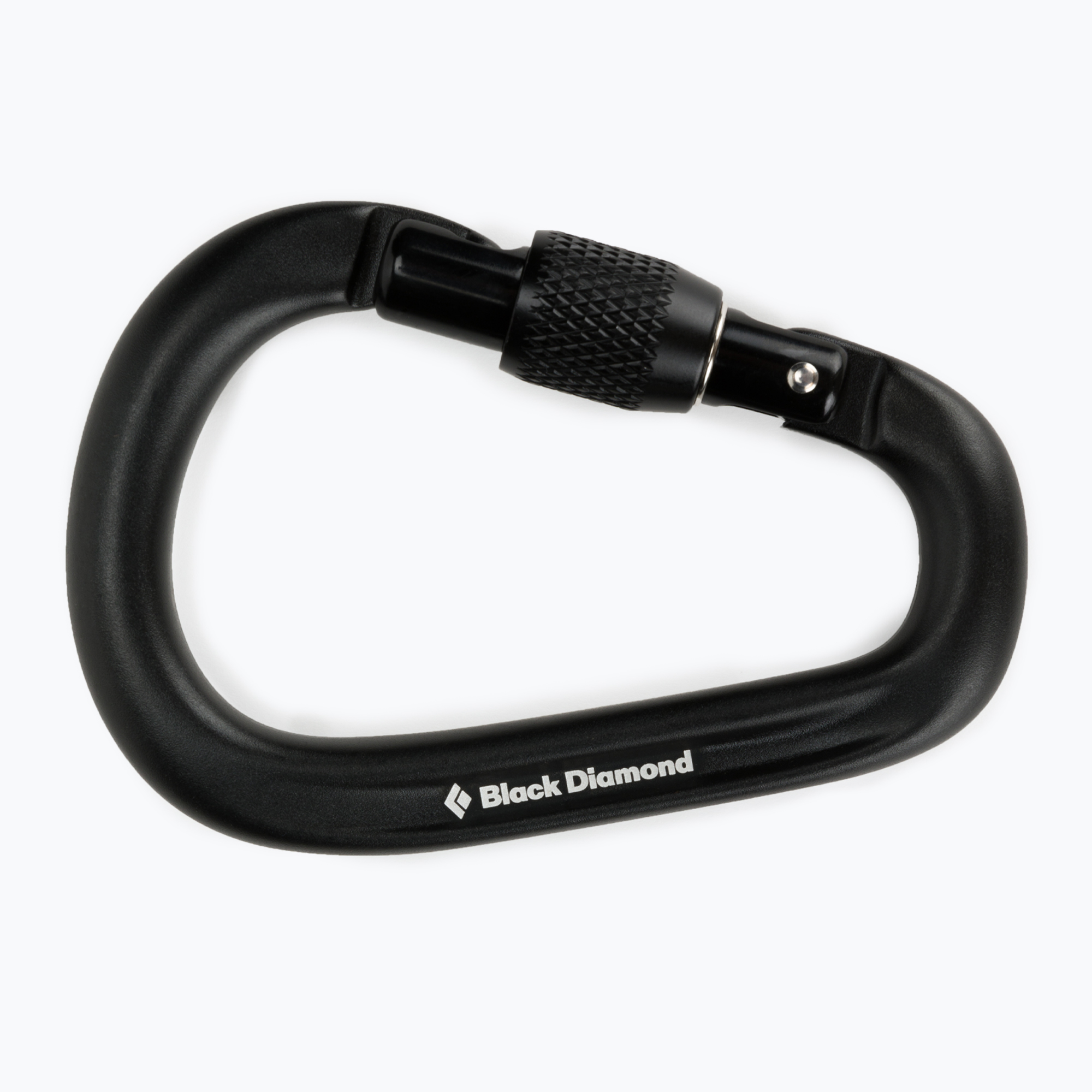 Black Diamond Pearlock Screwgate carabiner black BD3811340002ALL1