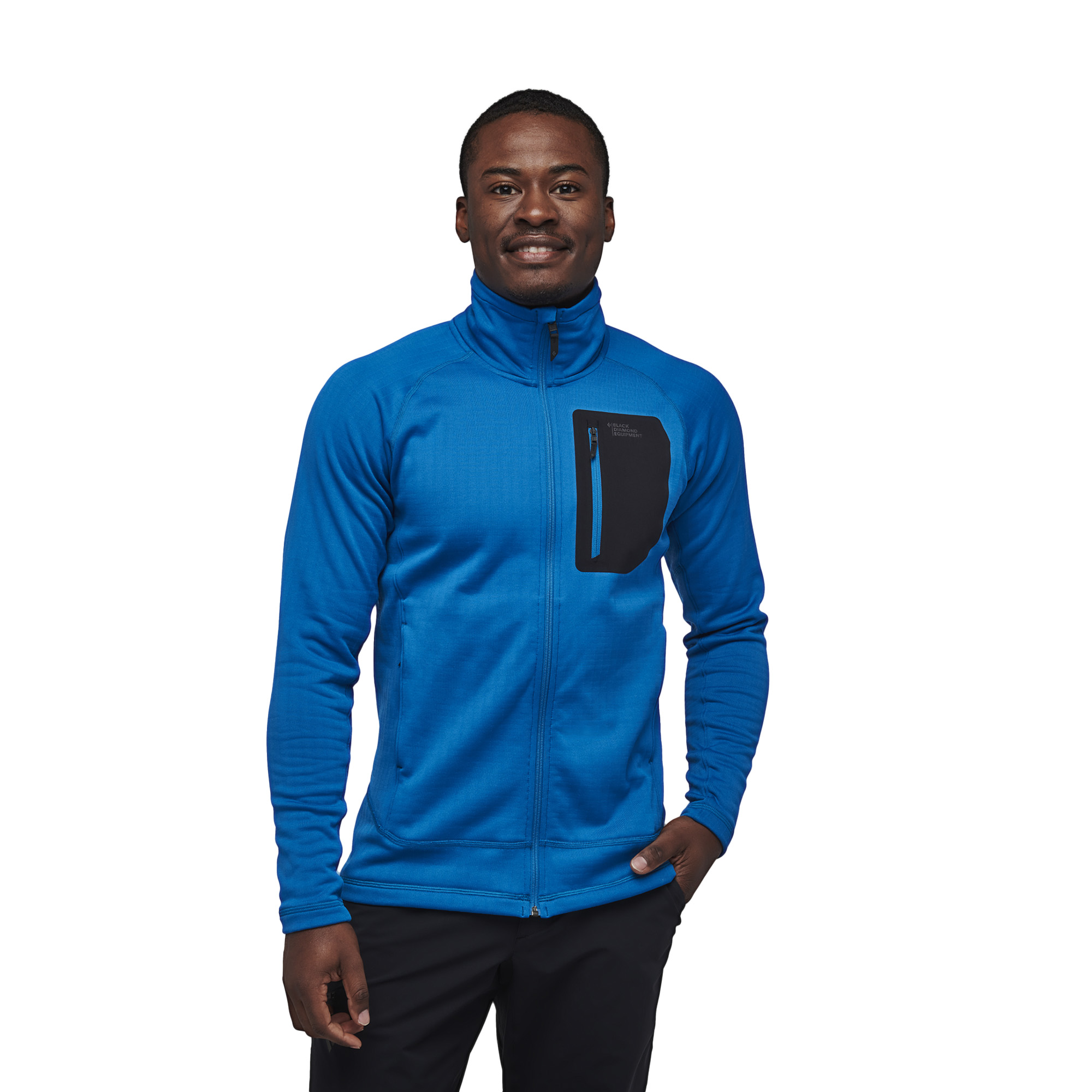 Men's trekking jacket Black Diamond Factor blue AP7440534015LRG1 (S)