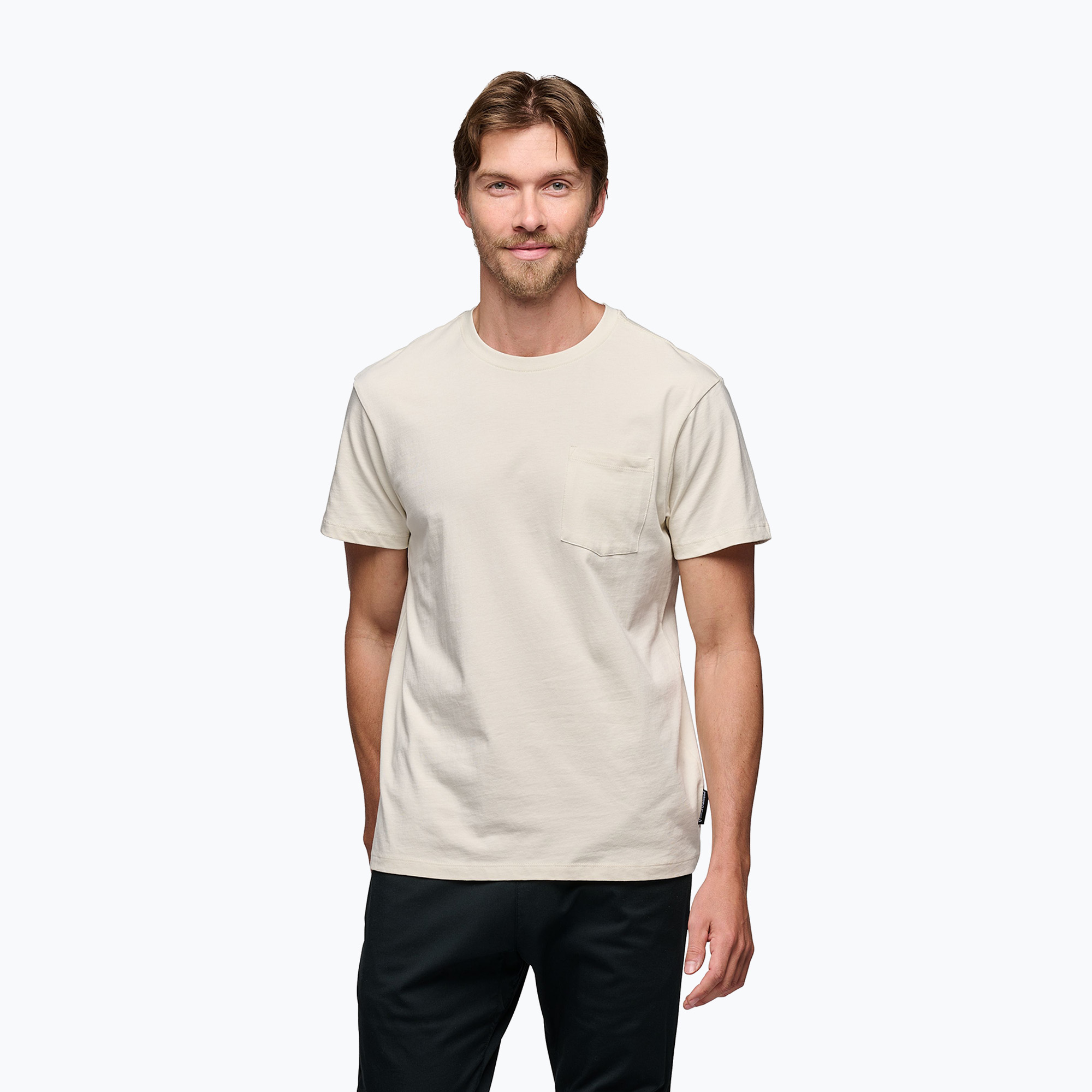 Men's Black Diamond Project off white T-shirt (M)