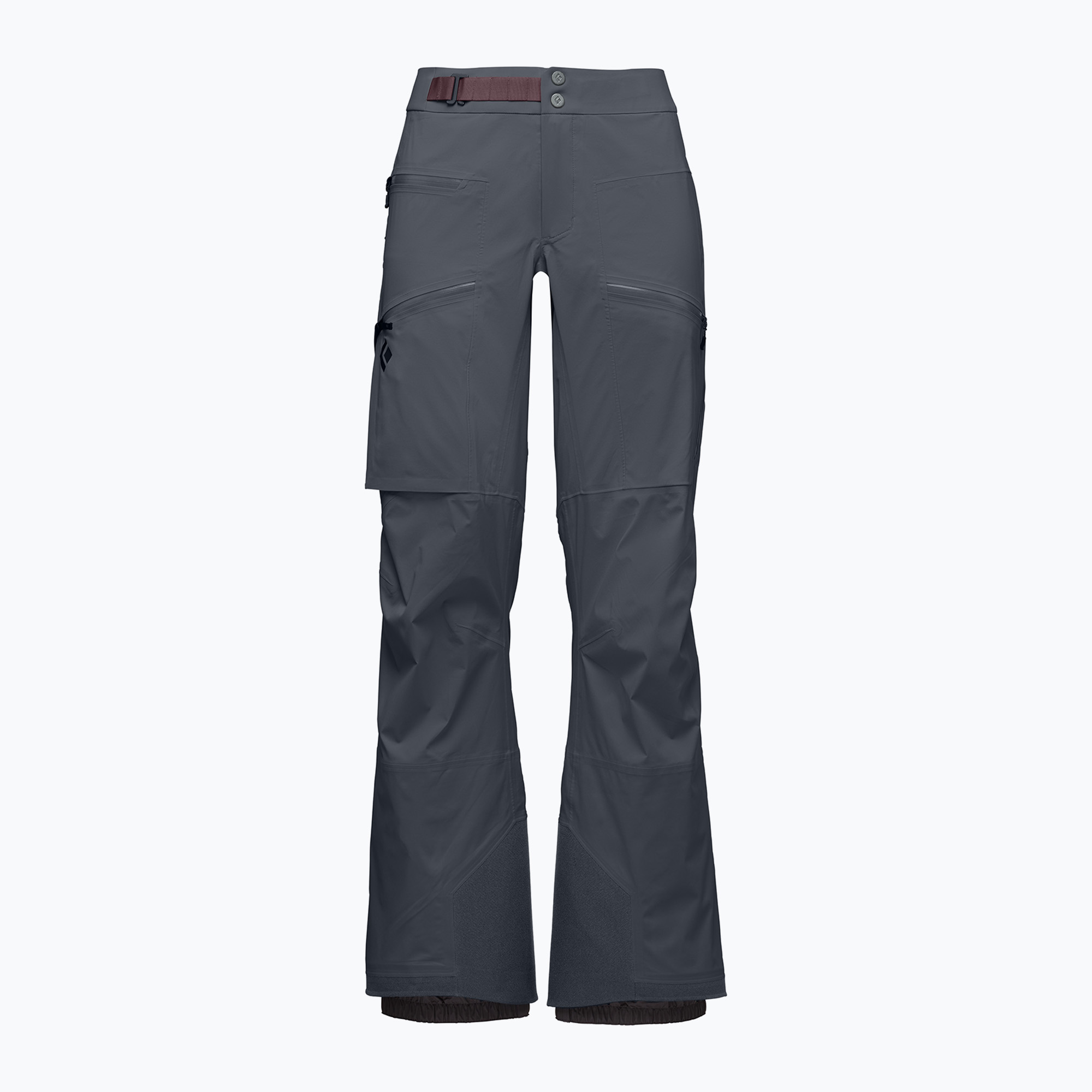 Women's ski trousers Black Diamond Recon LT Stretch carbon (L)