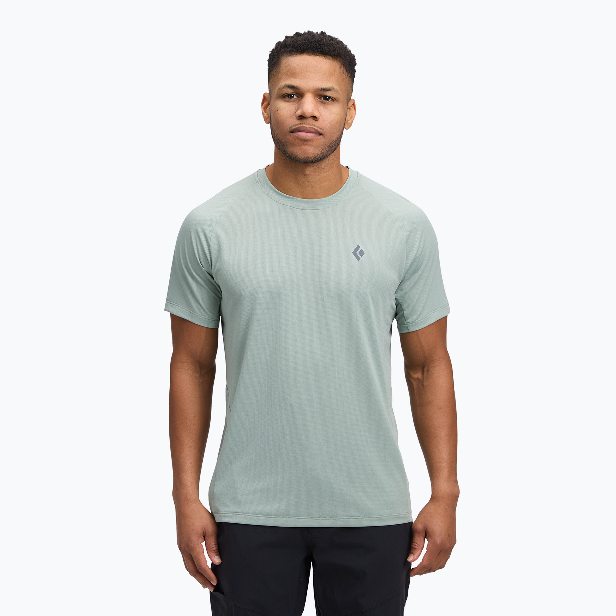 Men's Black Diamond Lightwire Tech agave T-shirt (S)