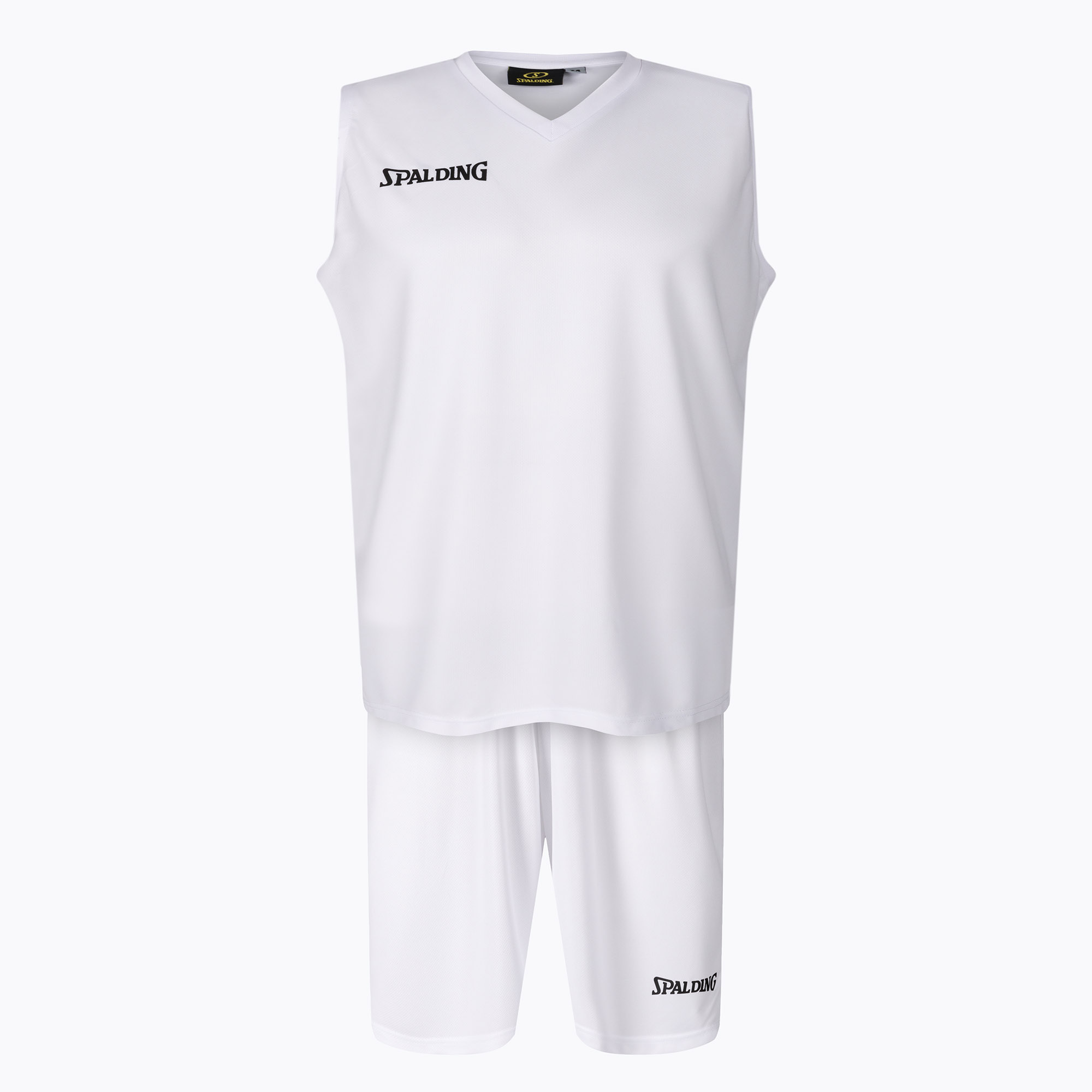 Spalding Atlanta 21 men's basketball set shorts + jersey white SP031001A221 (XS)