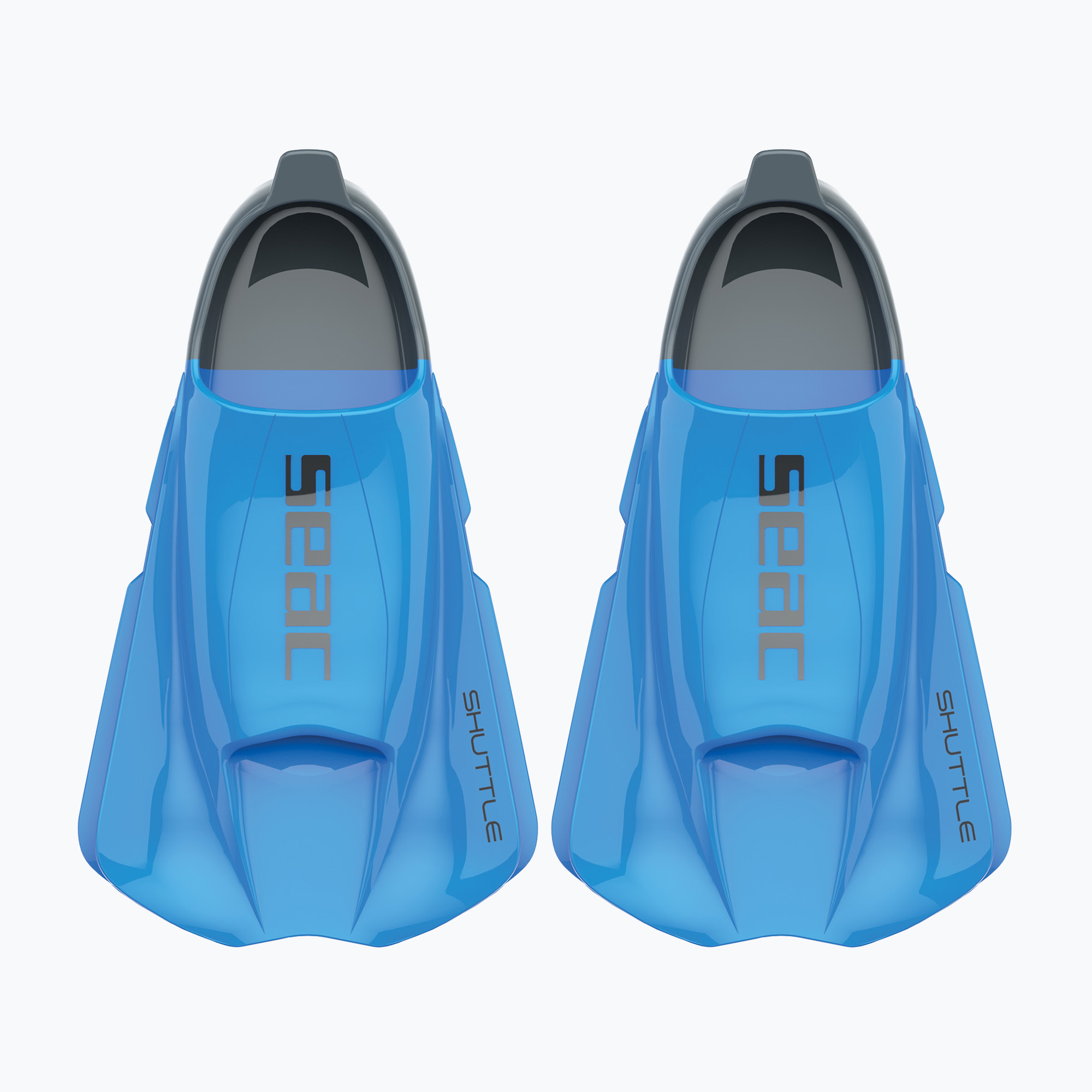 SEAC Shuttle Flex lightblue/grey swimming fins (45-46 EU)
