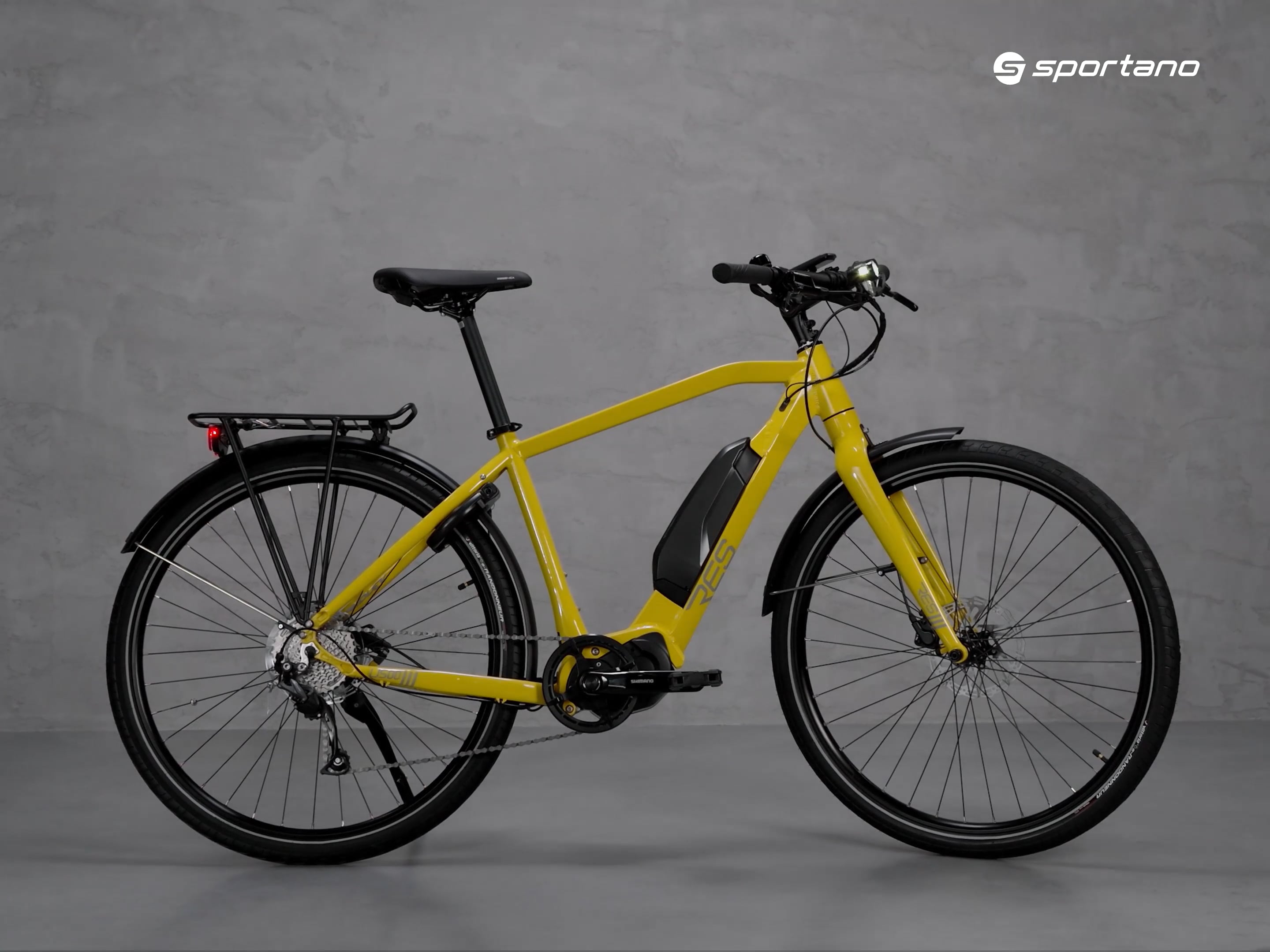 Men's electric bike Ridley RES U500 U50-01Bs yellow SBIU5MRID