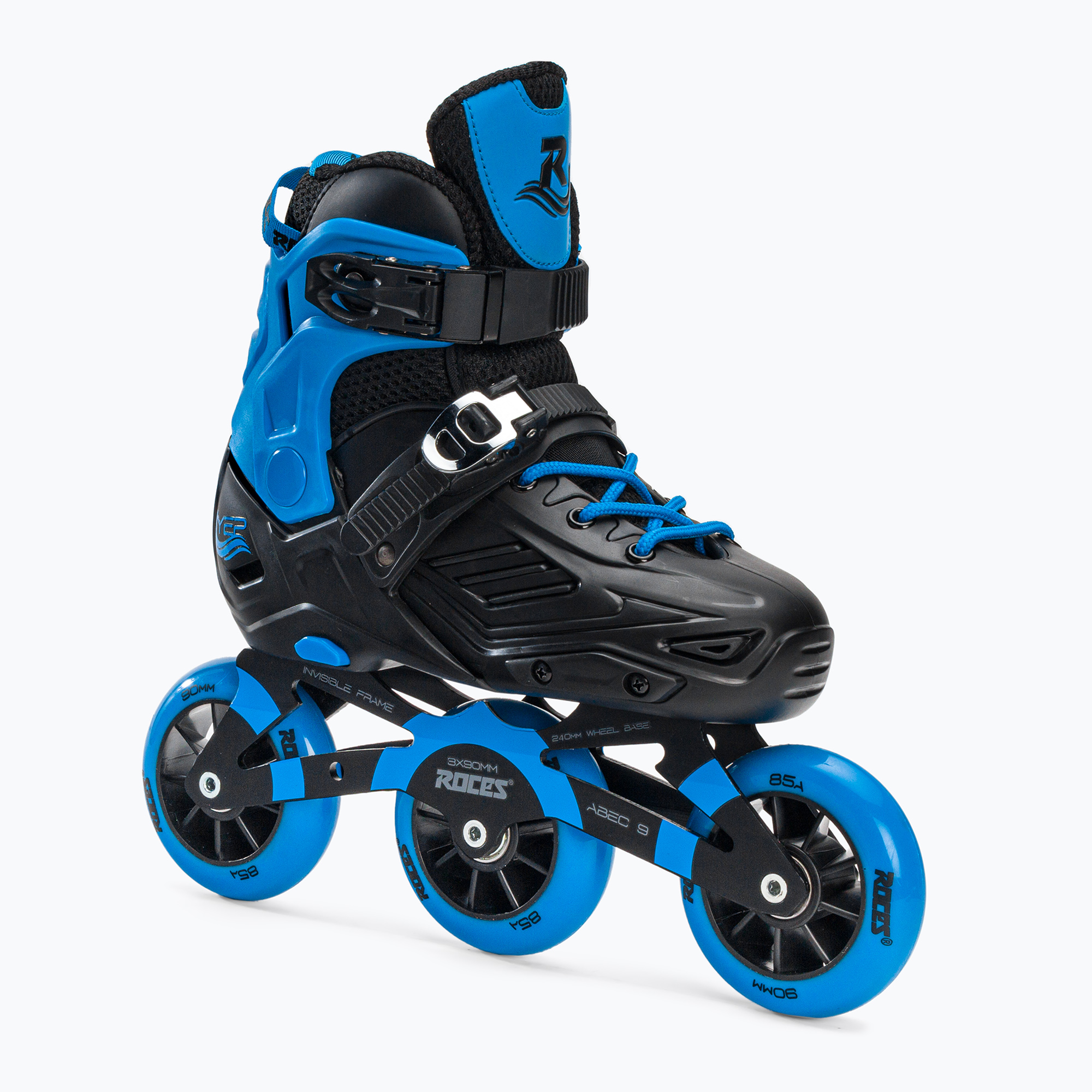 Roces Yep 3X90 TIF children's roller skates black/blue 400853 (35-38 EU)