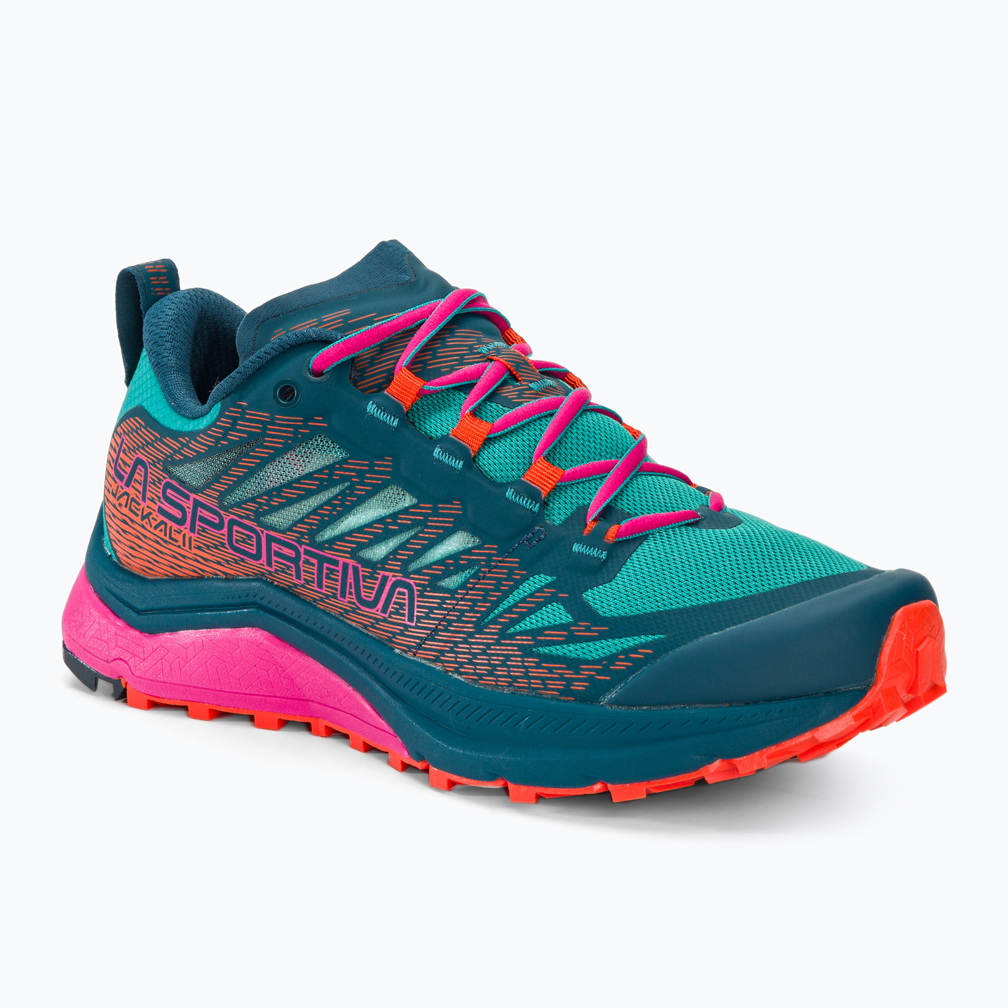 La Sportiva Jackal II women's running shoes storm blue/lagoon