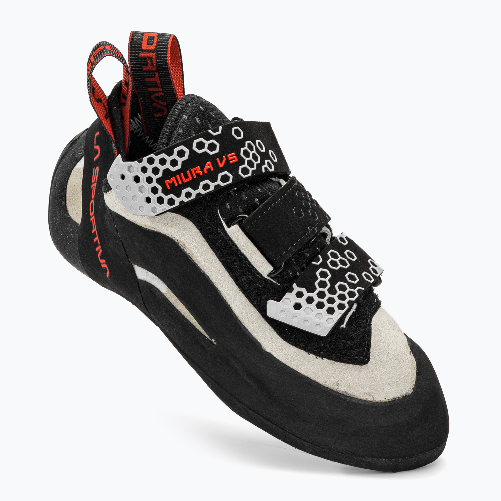 LaSportiva Miura VS women's climbing shoes black/grey 40G000322 (36.5 EU)