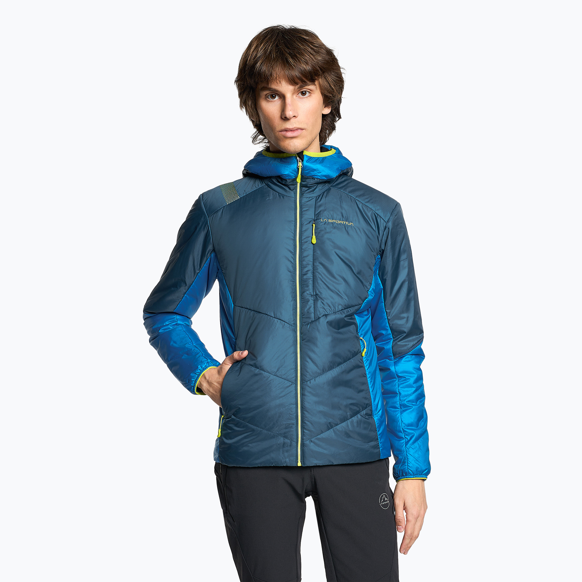 La Sportiva men's down jacket Mythic Primaloft storm blue/electric blue (M)