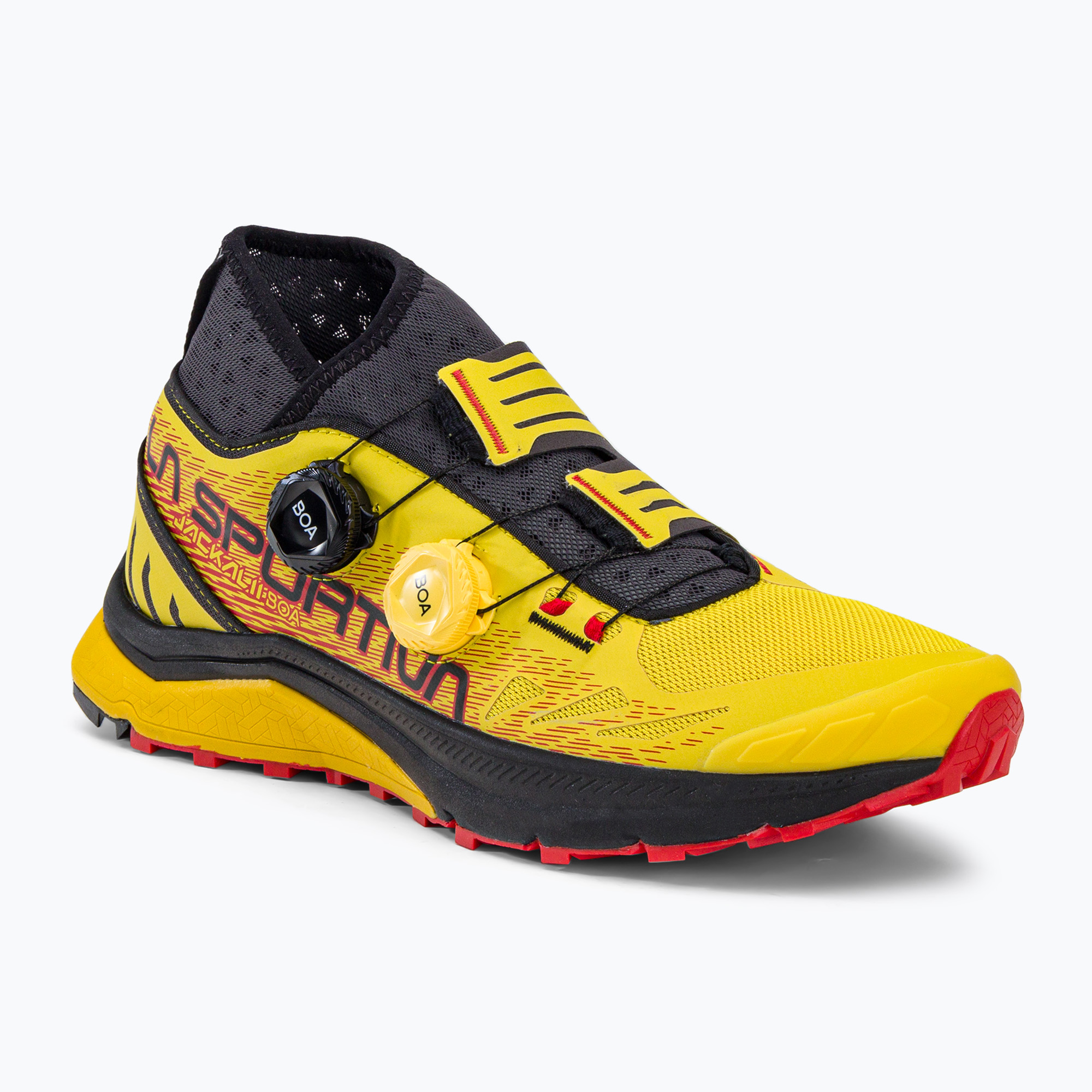 La Sportiva men's running shoe Jackal II Boa yellow 56H100999 (46.5 EU)