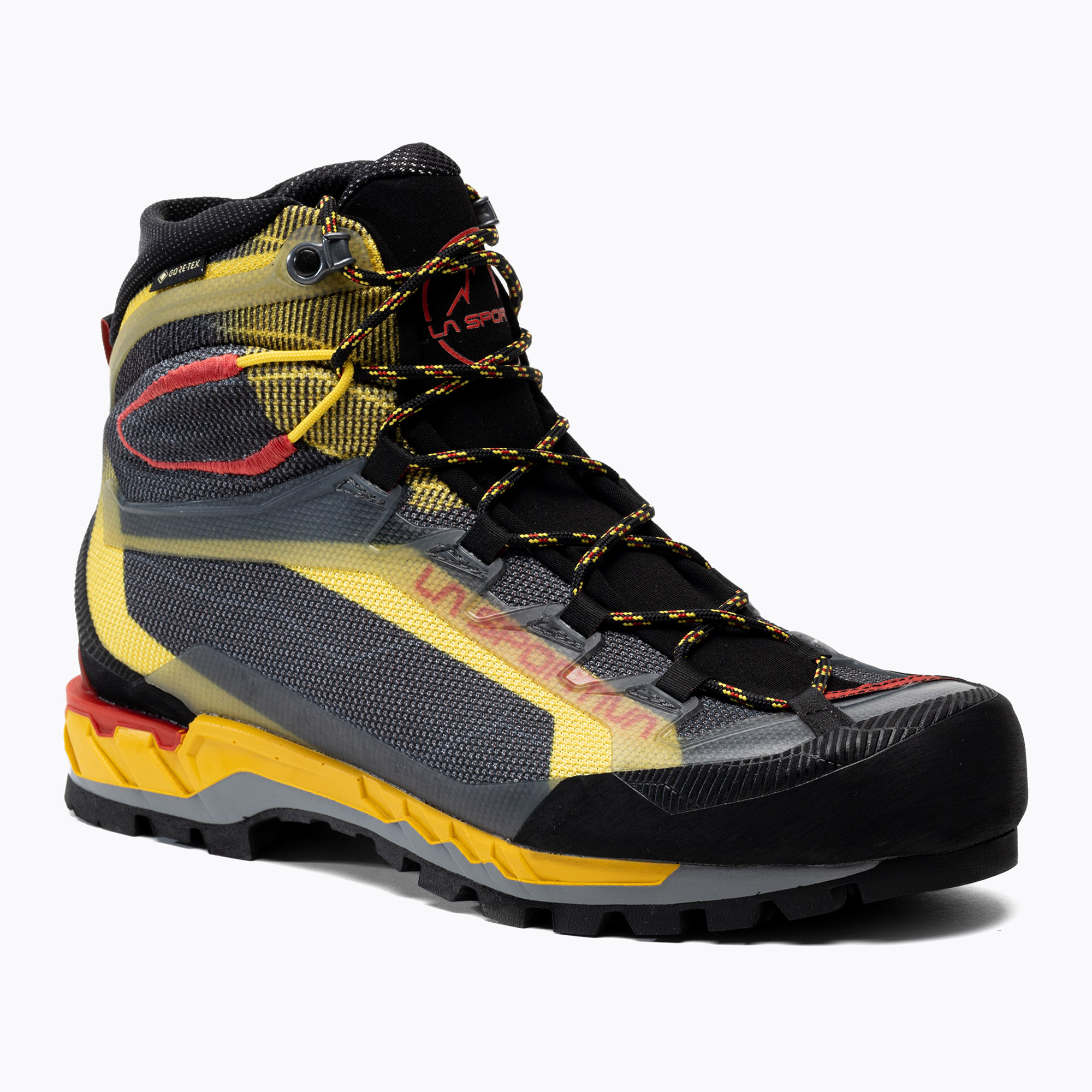 Men's La Sportiva Trango Tech GTX high-mountain boots grey-yellow 21G999100 (45.5 EU)