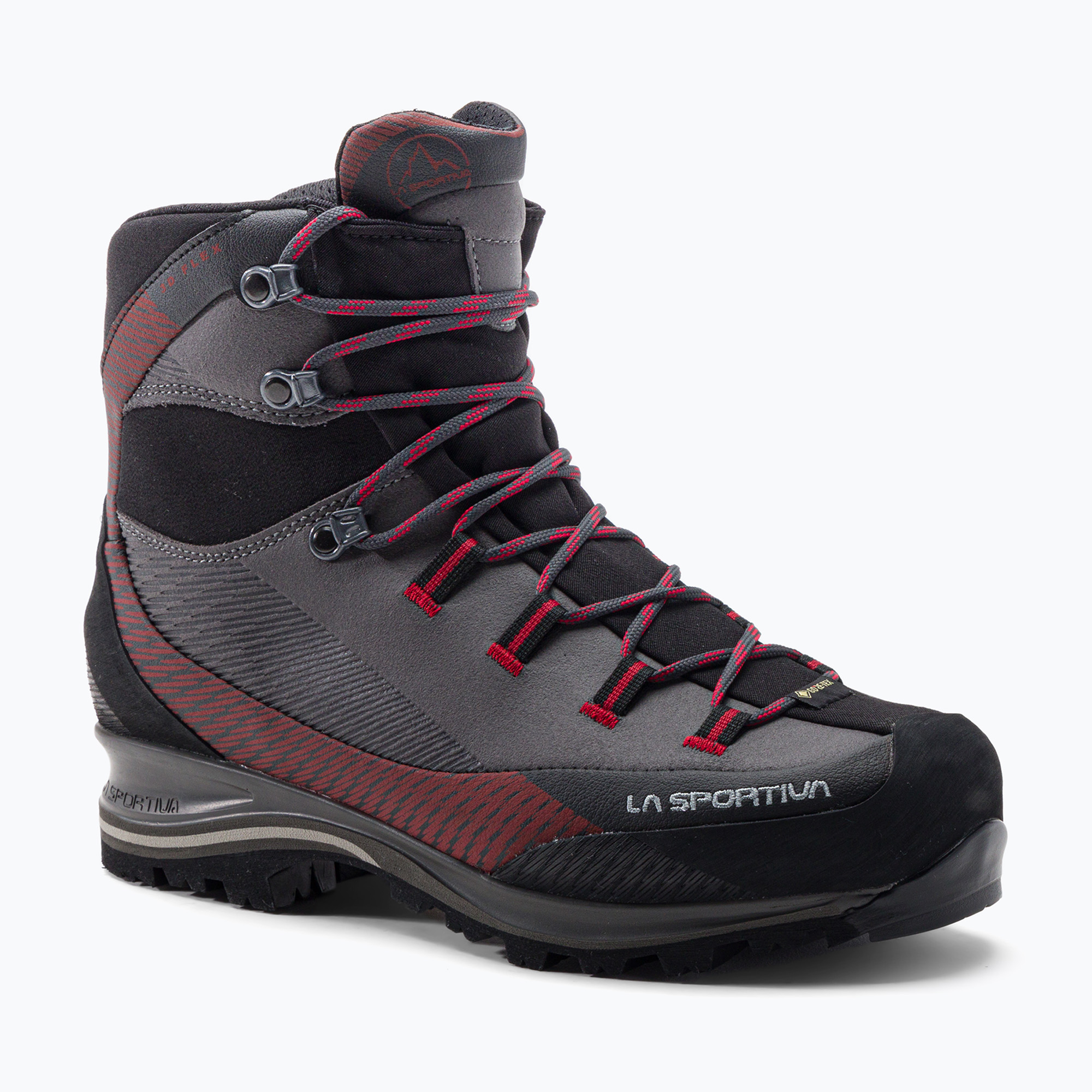 La Sportiva men's high alpine boots Trango TRK Leather GTX grey 11Y900309 (41.5 EU)