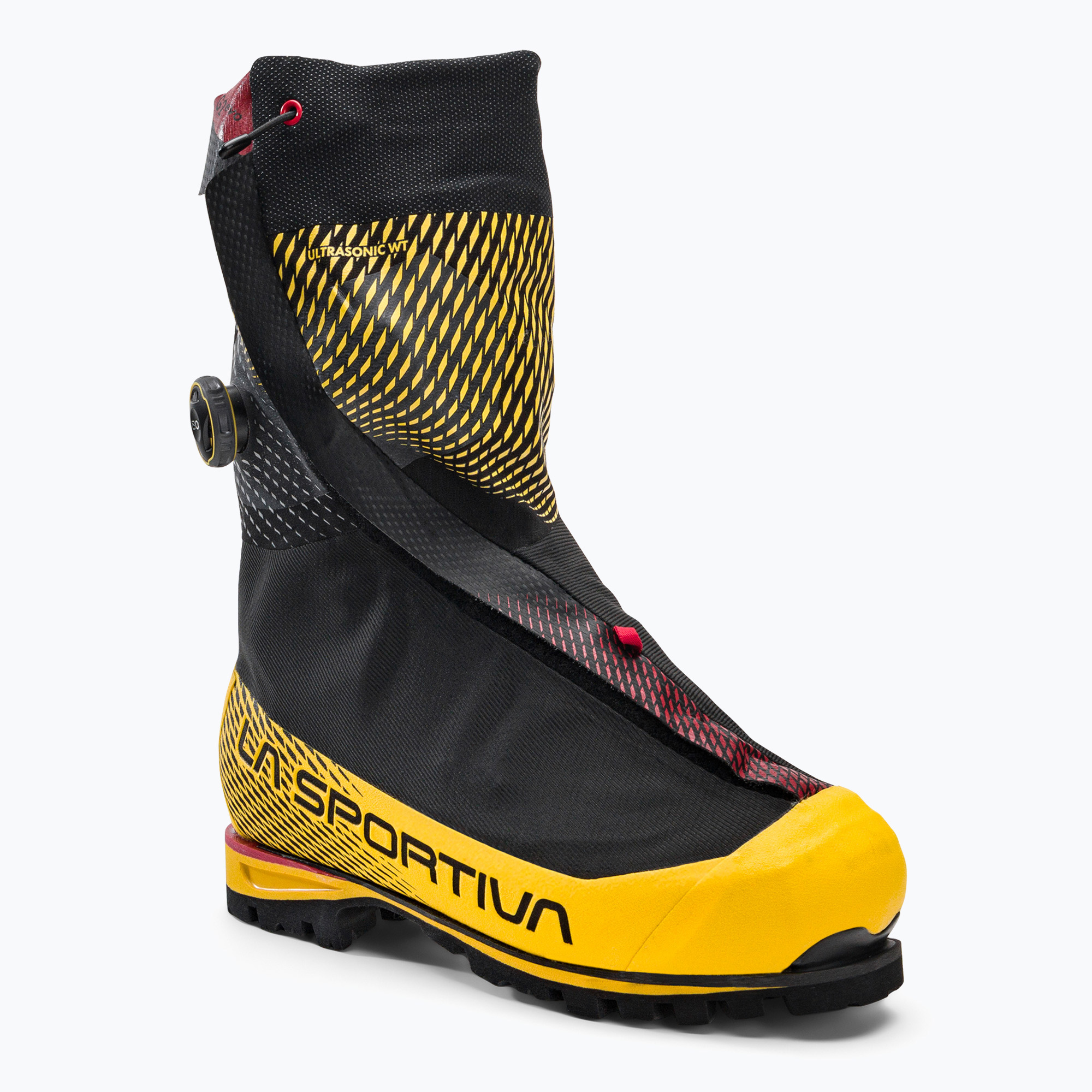 La Sportiva G2 Evo high-altitude boots black/yellow 21U999100 (45 EU)