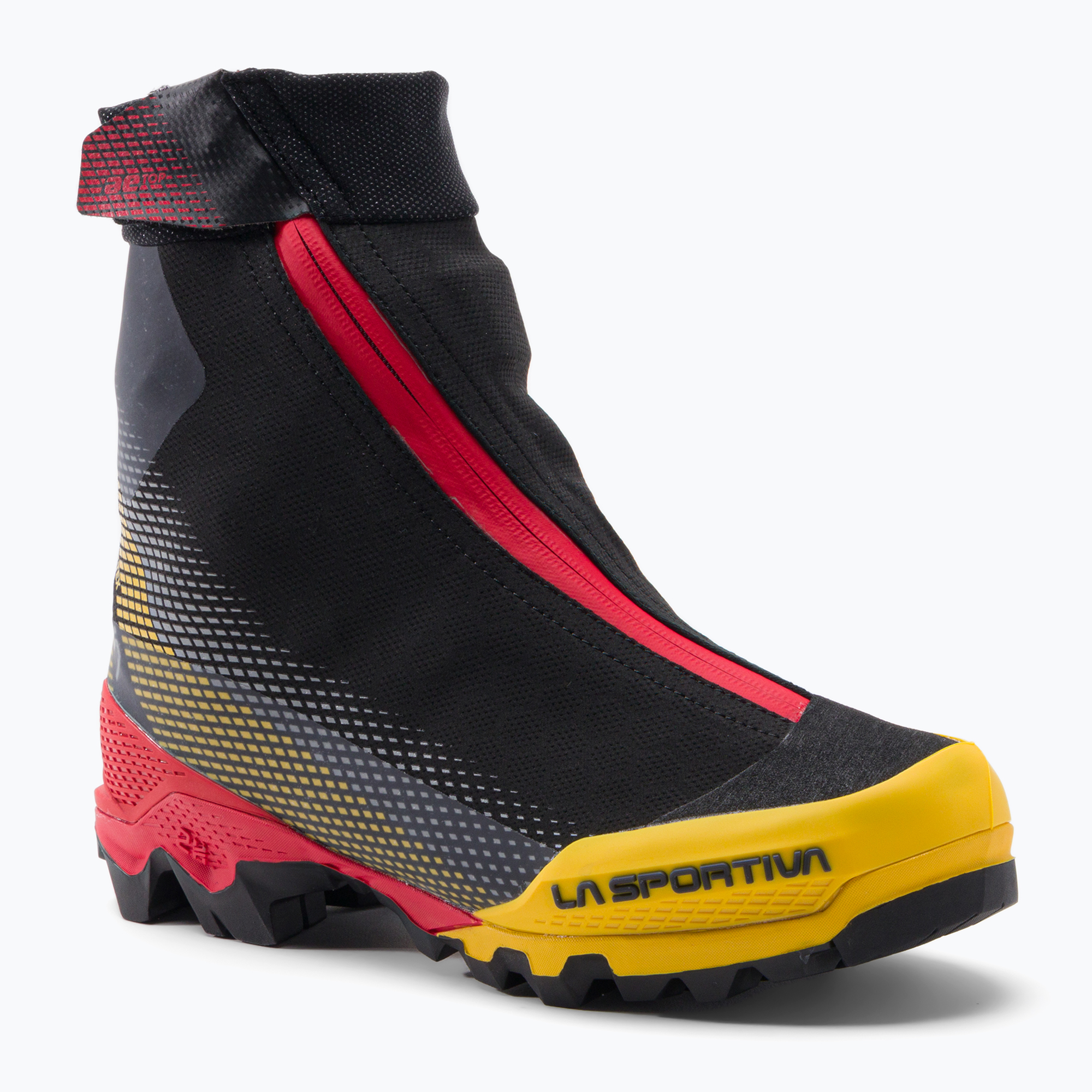 Men's La Sportiva Aequilibrium Top GTX high-mountain boots black/yellow 21X999100 (41 EU)