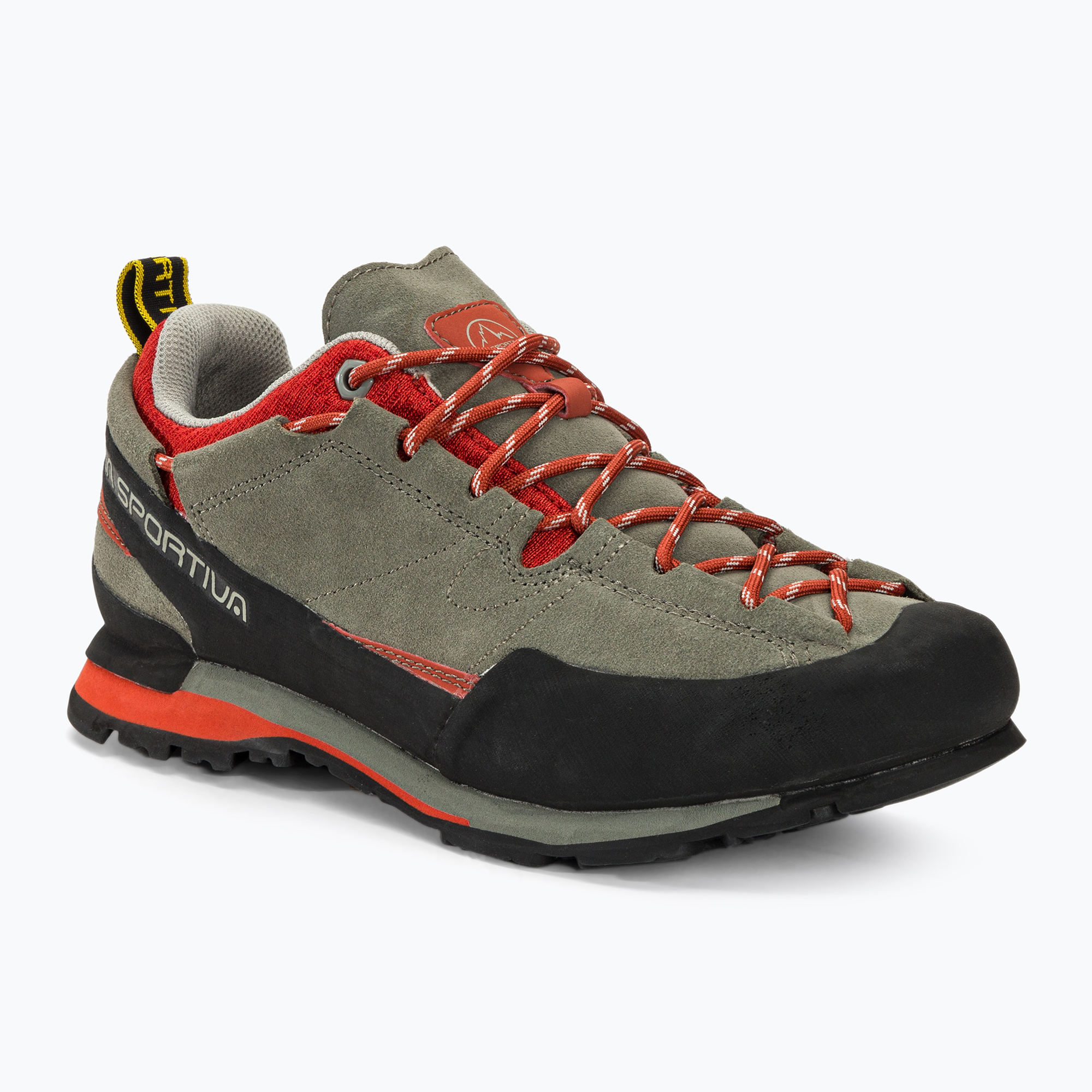 Men's La Sportiva Boulder X clay/saffron climbing shoe (44 EU)