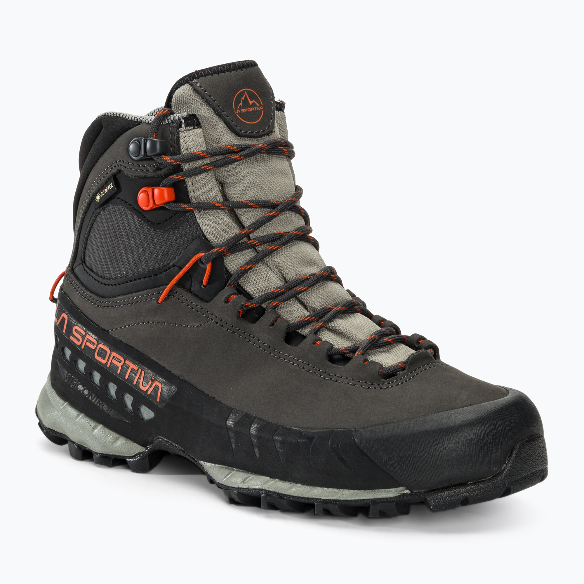 Women's trekking boots La Sportiva TX5 GTX carbon/paprika (40.5 EU)