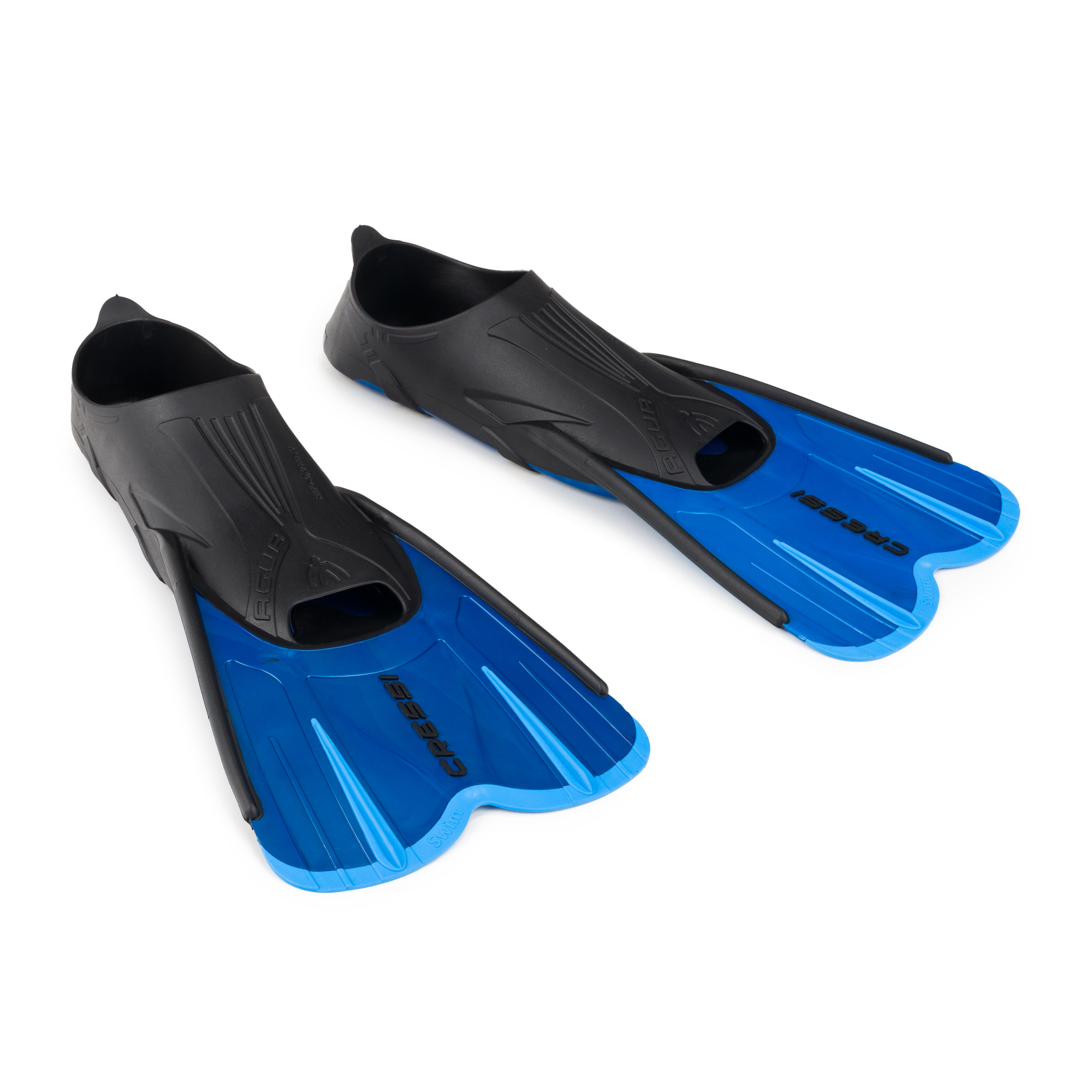 Cressi Agua Short snorkel fins blue DP206235 (45-46 EU)